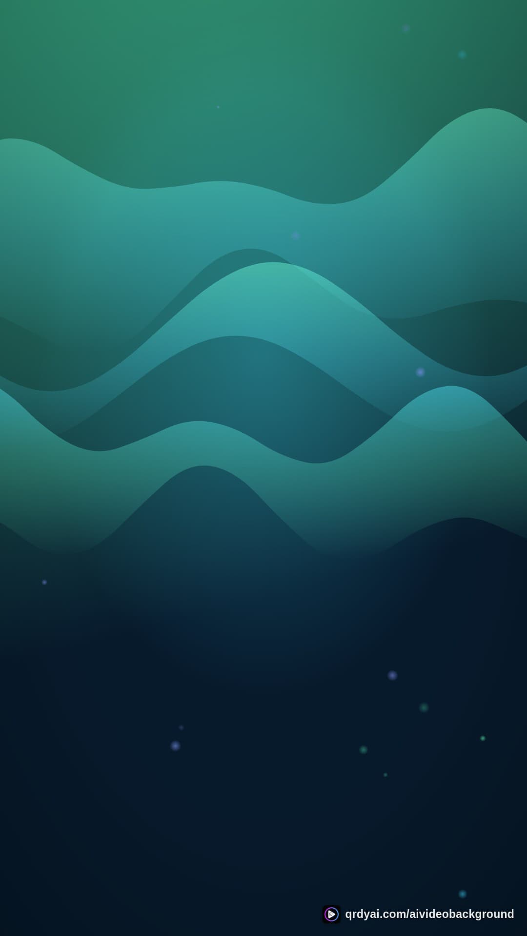 aurora breath portrait loop video background preview