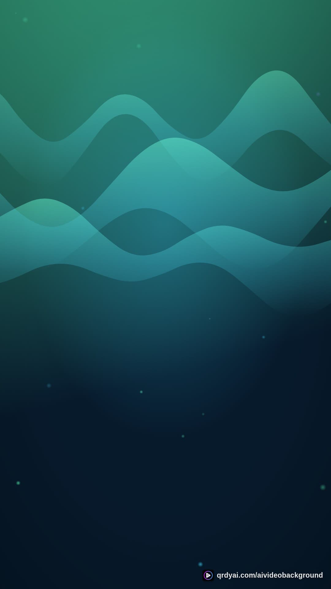 aurora breath portrait loop video background preview