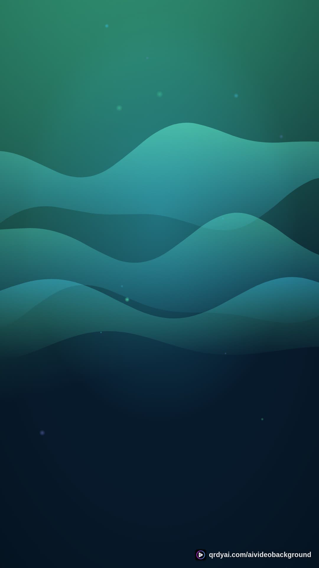 aurora breath portrait loop video background preview