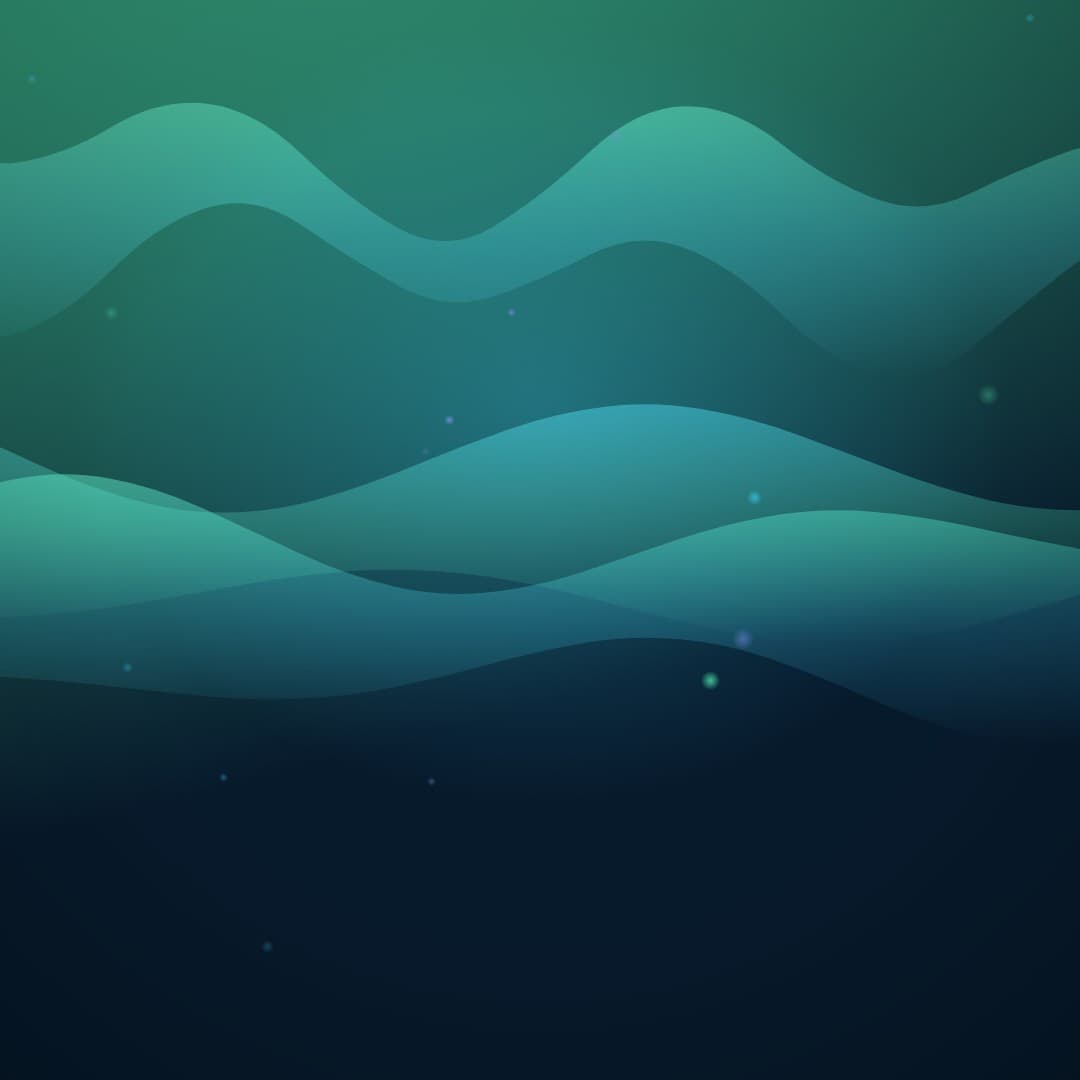 aurora breath square loop video background preview