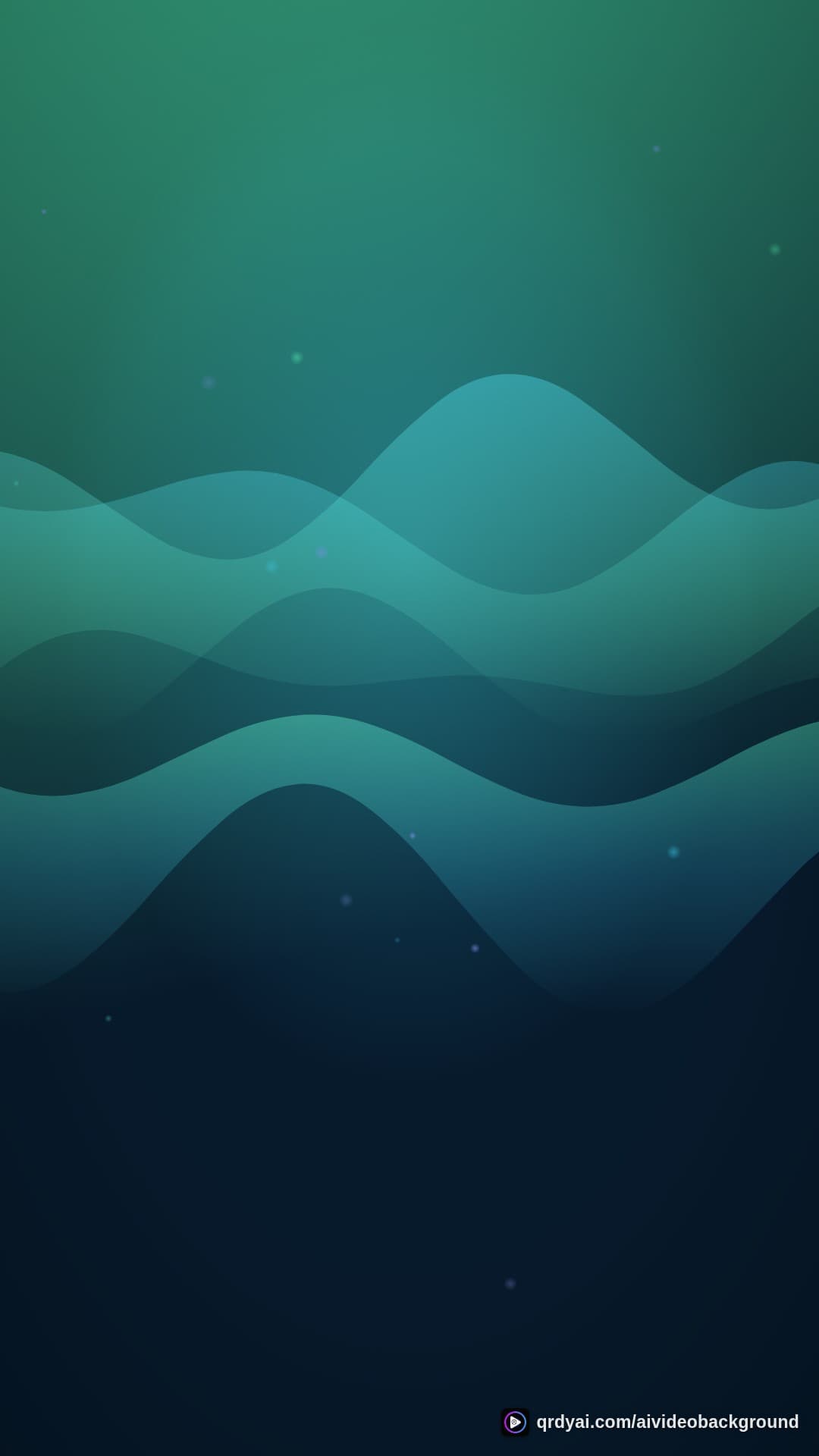 aurora breath portrait loop video background preview