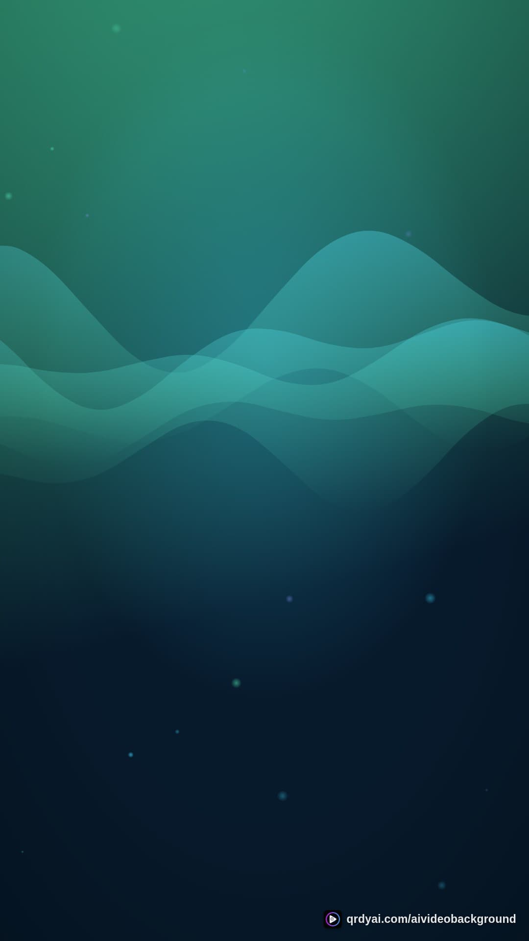 aurora breath portrait loop video background preview
