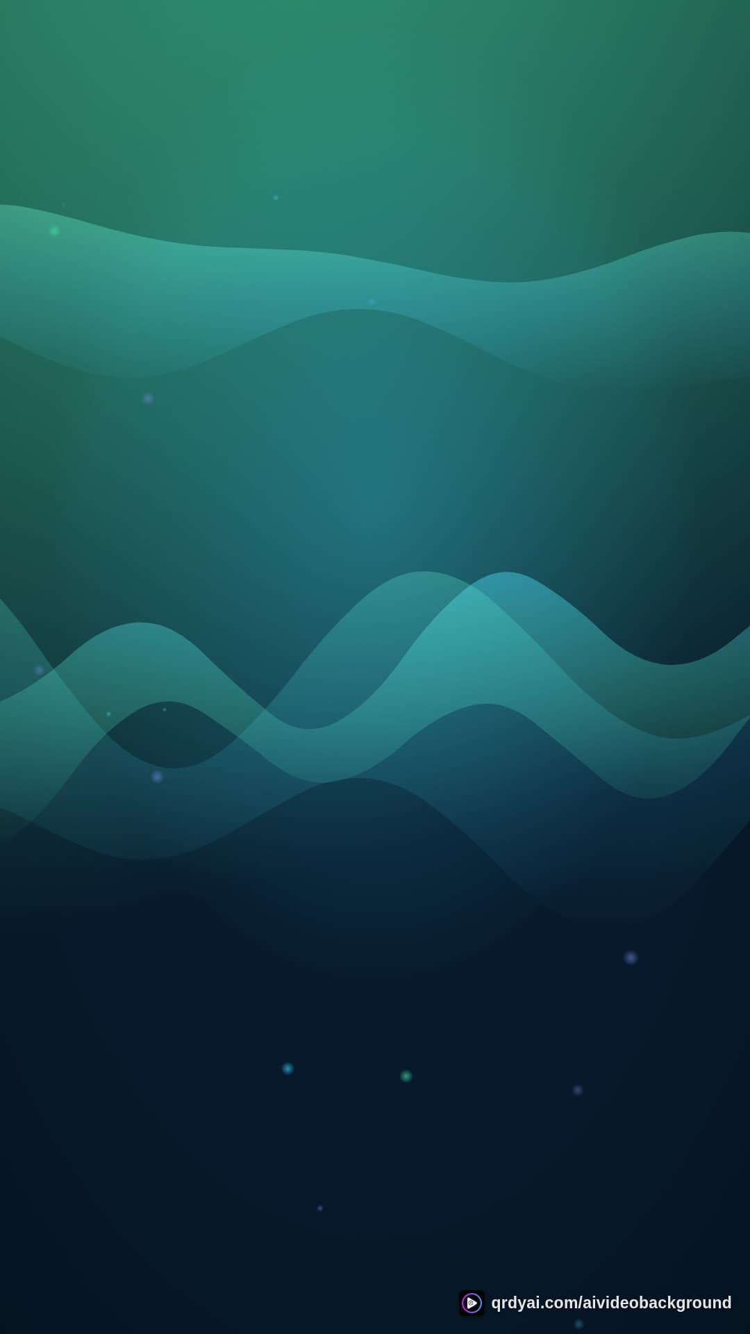 aurora breath portrait loop video background preview