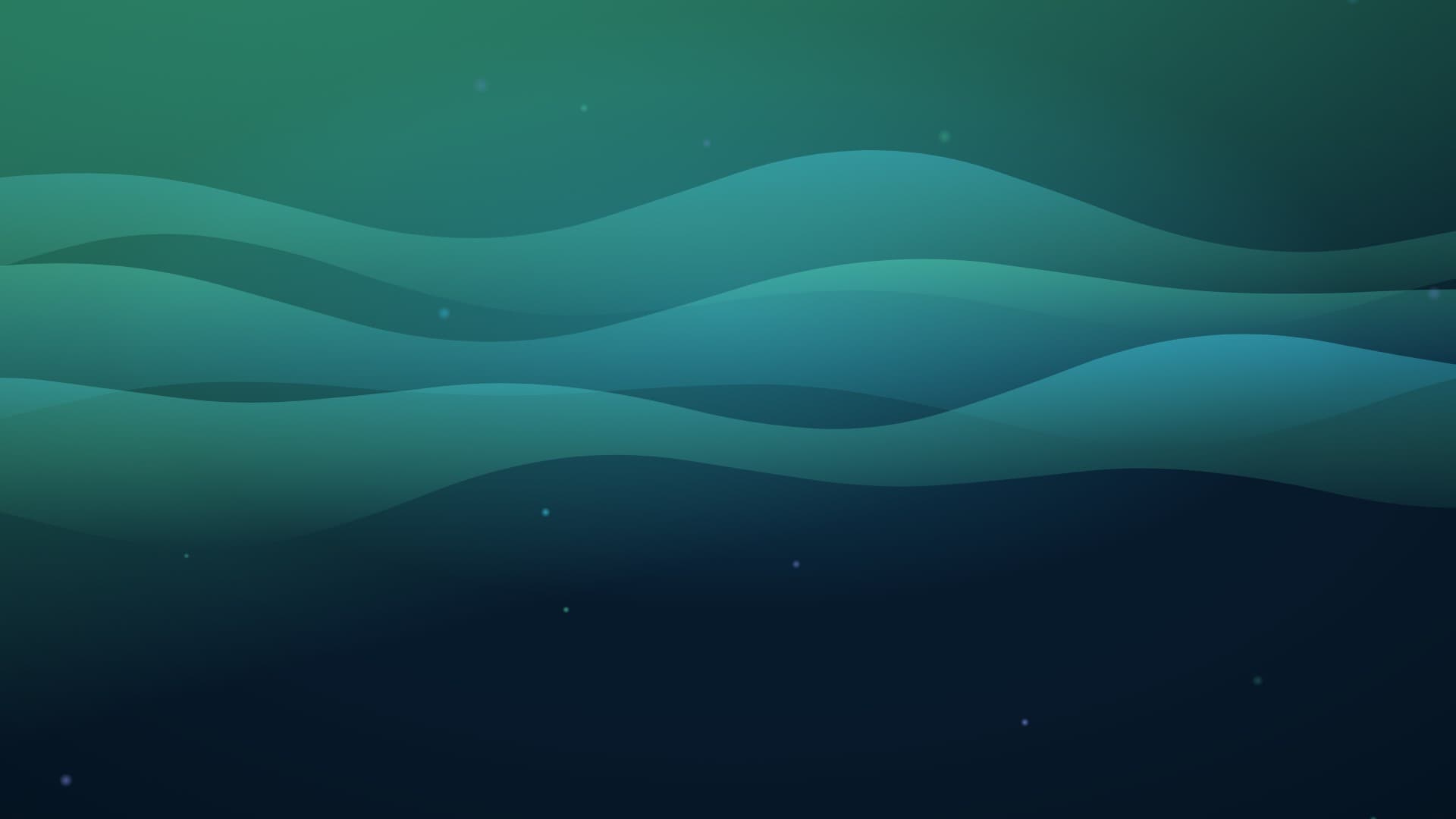 aurora breath landscape loop video background preview