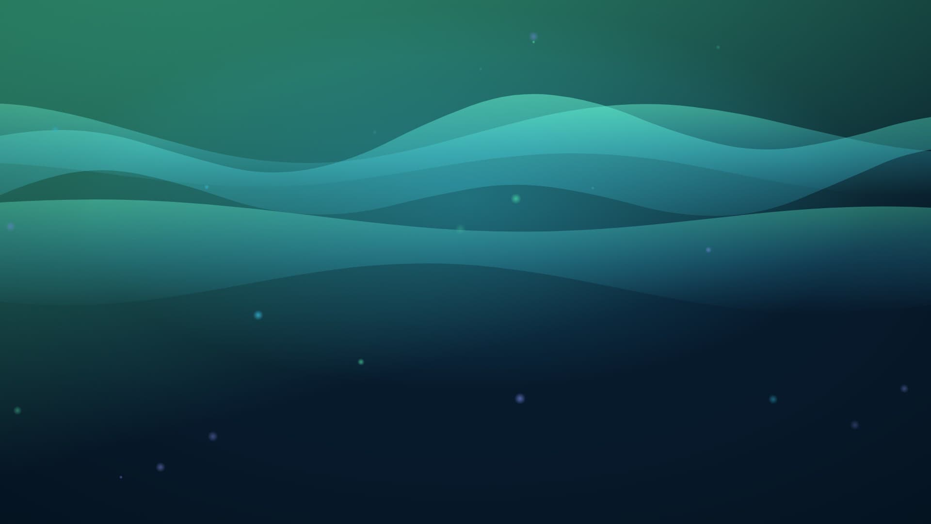 aurora breath landscape loop video background preview