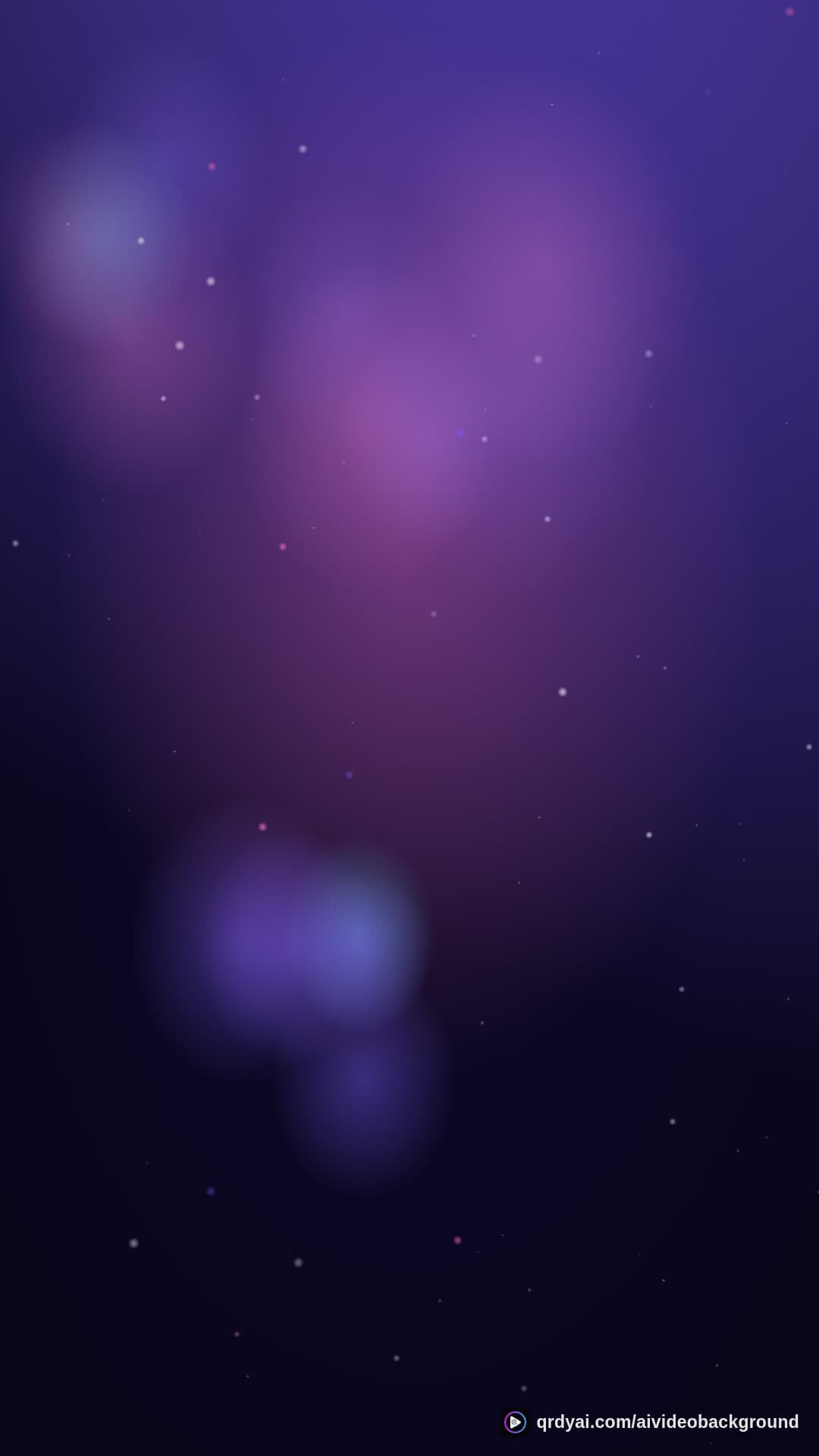 cosmos drift portrait loop video background preview