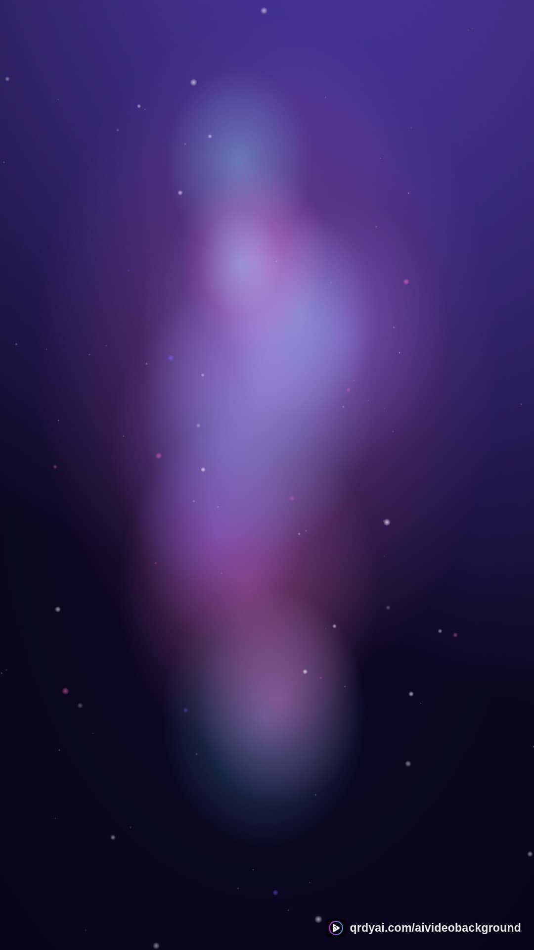 cosmos drift portrait loop video background preview