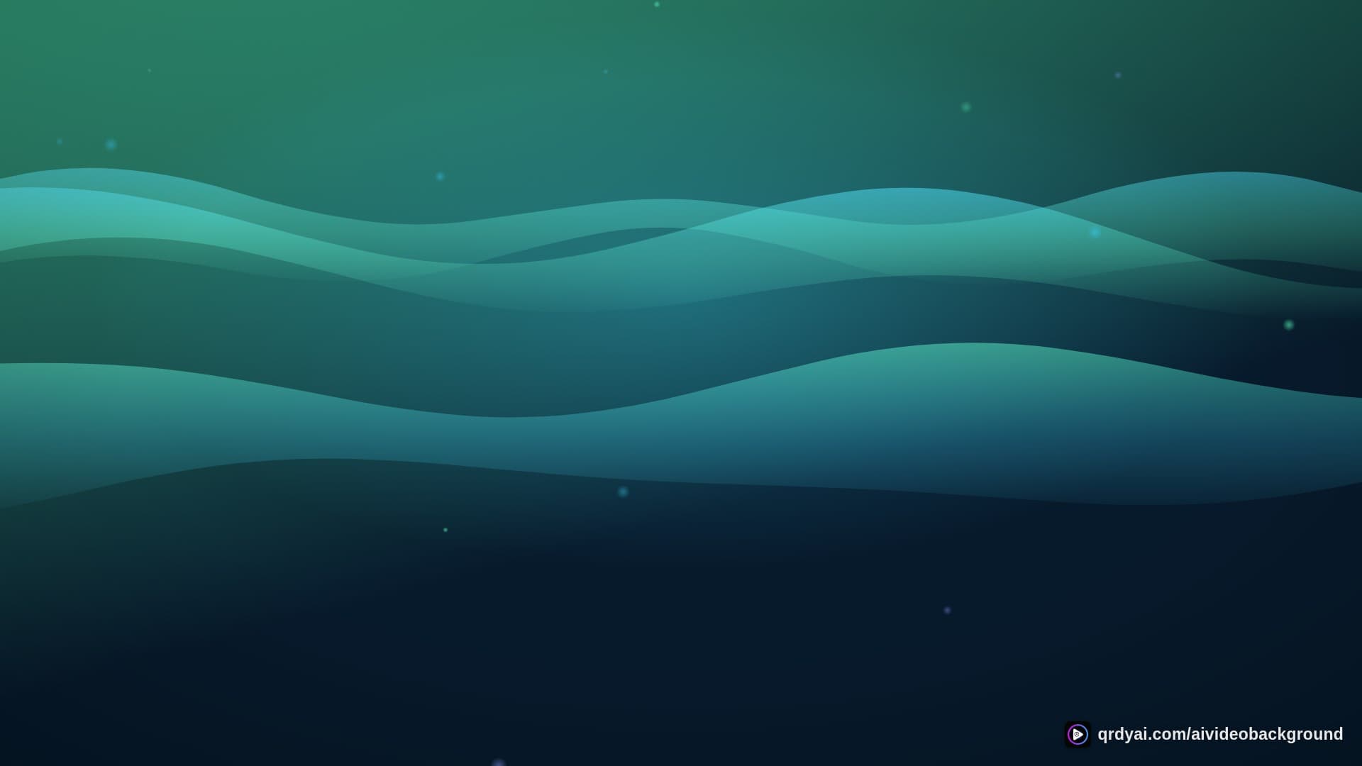 aurora breath landscape loop video background preview