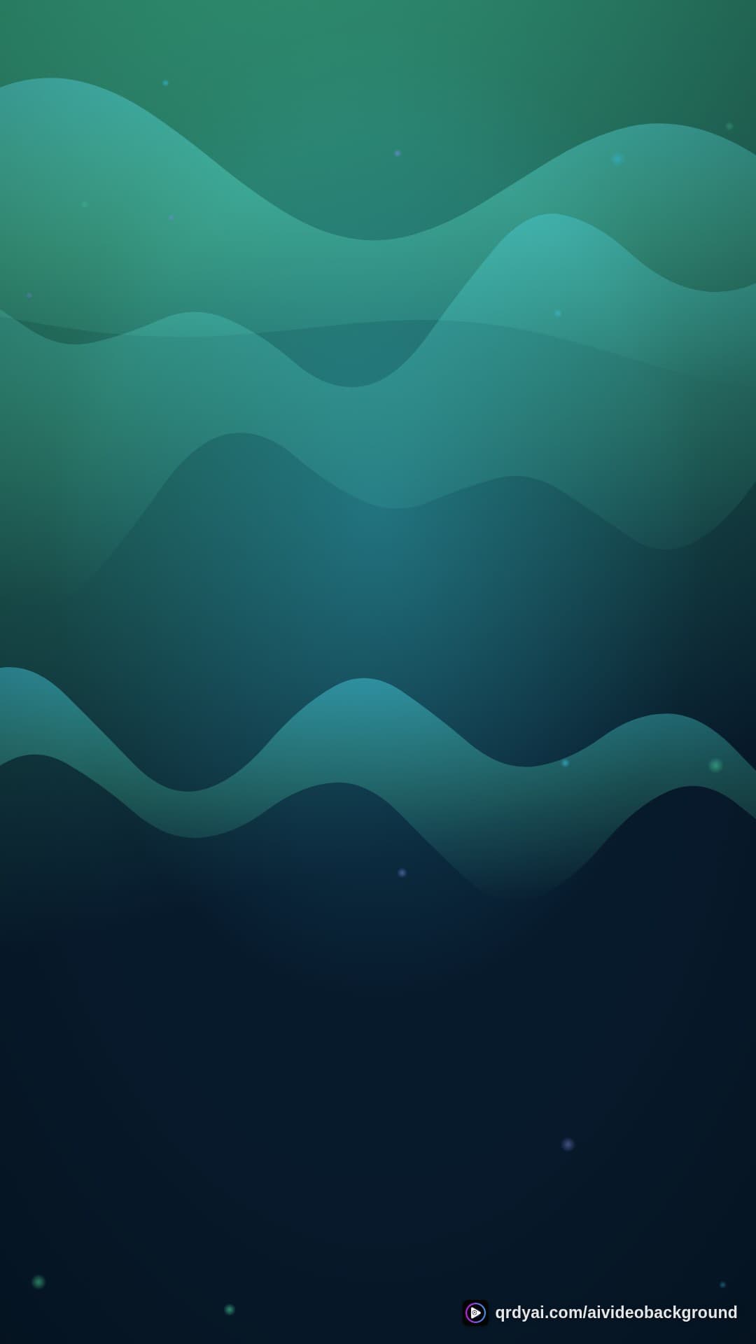 aurora breath portrait loop video background preview