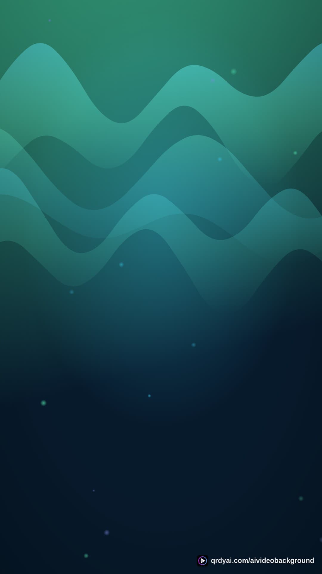 aurora breath portrait loop video background preview