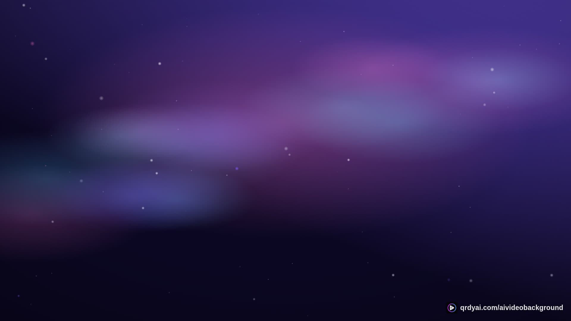 cosmos drift landscape loop video background preview
