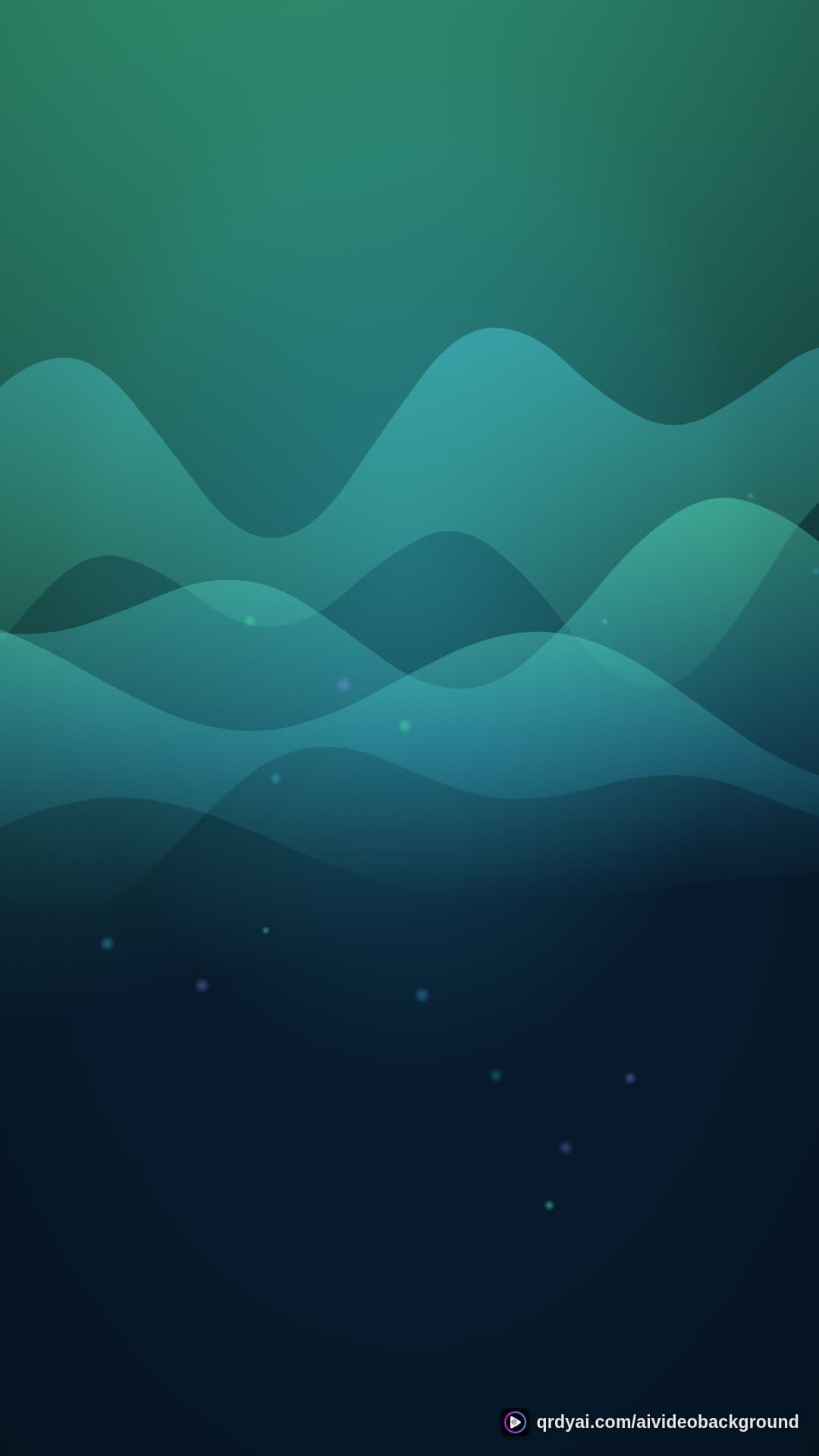 aurora breath portrait loop video background preview