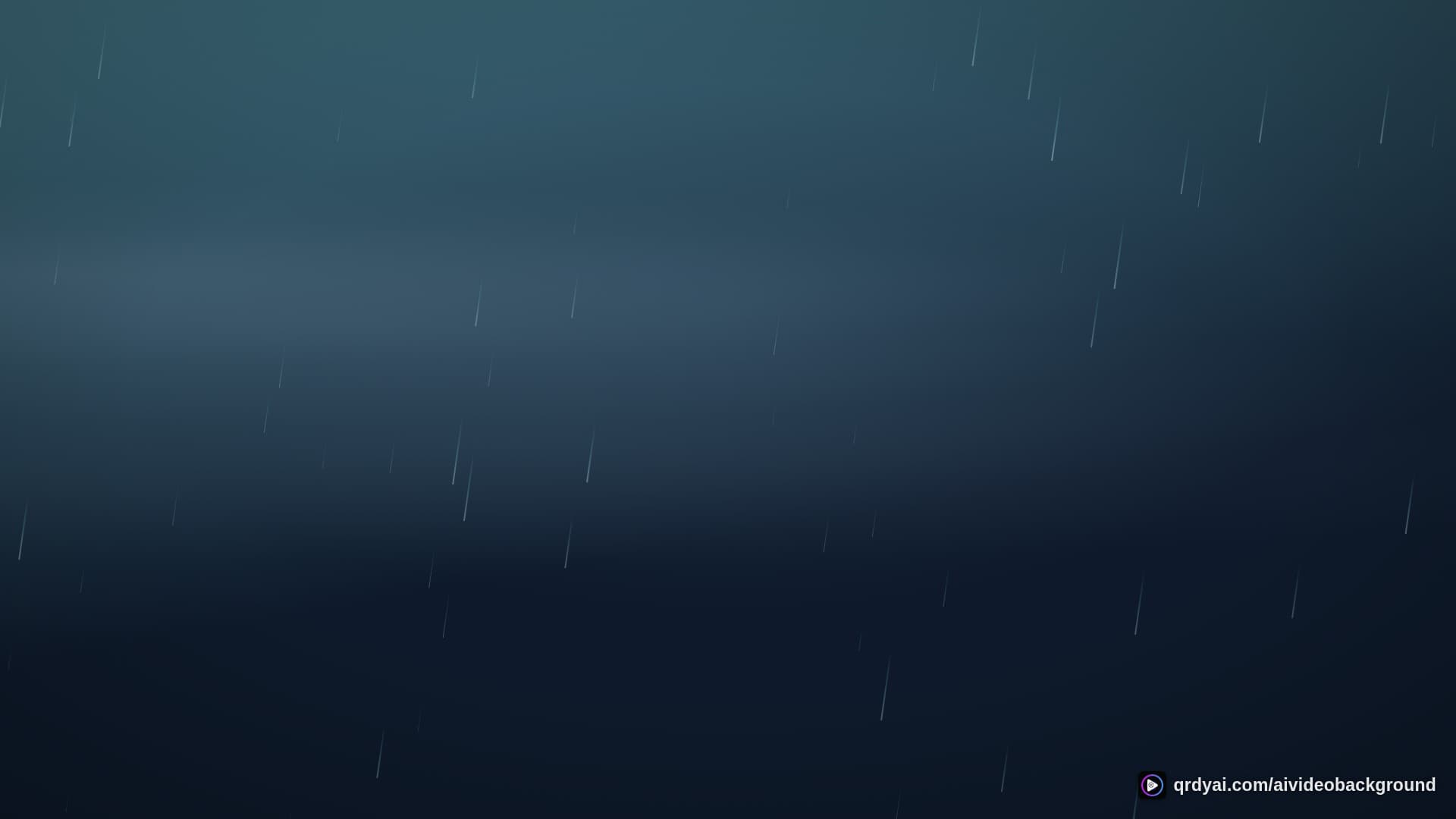 weather blue rain landscape loop video background preview