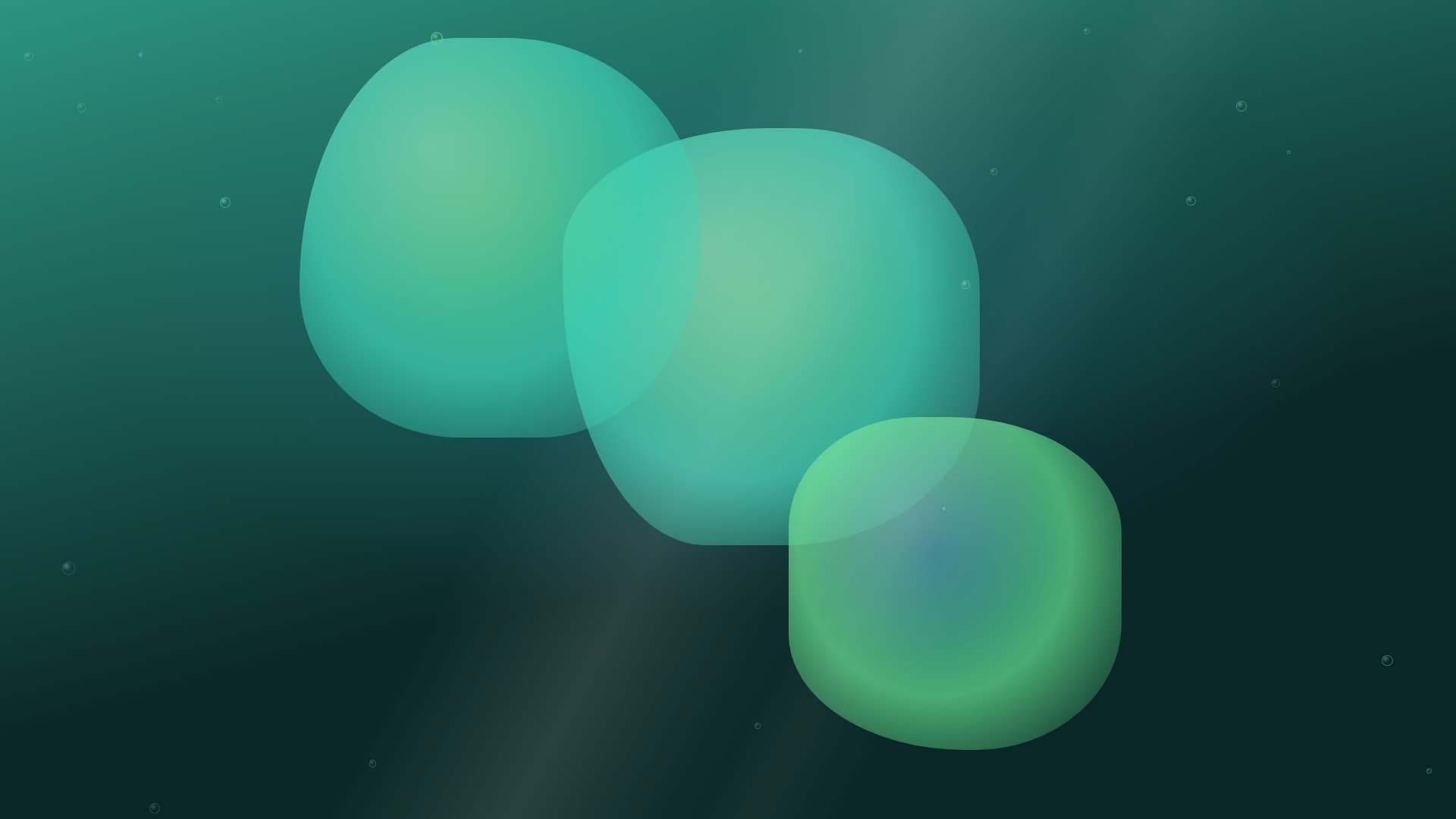 liquid bubble float landscape loop video background preview