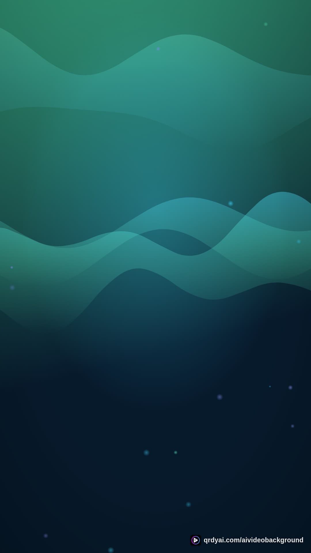 aurora breath portrait loop video background preview