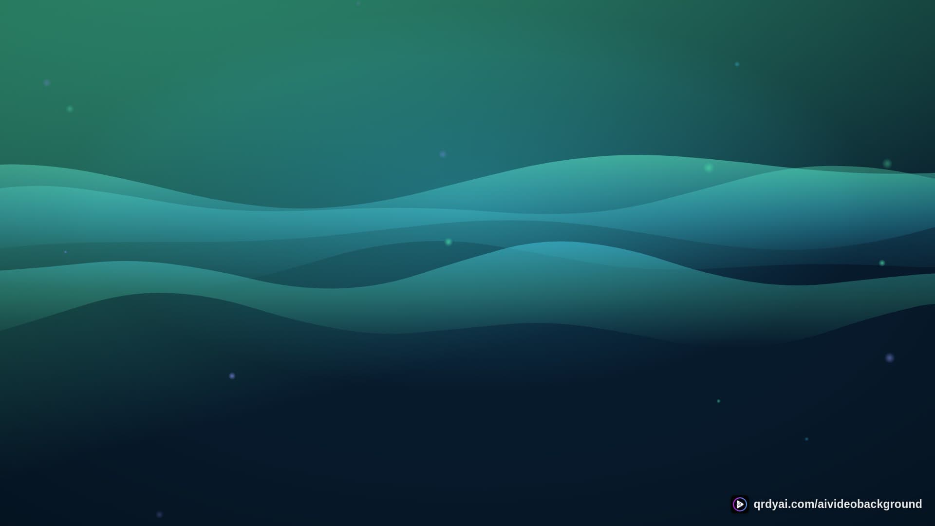 aurora breath landscape loop video background preview