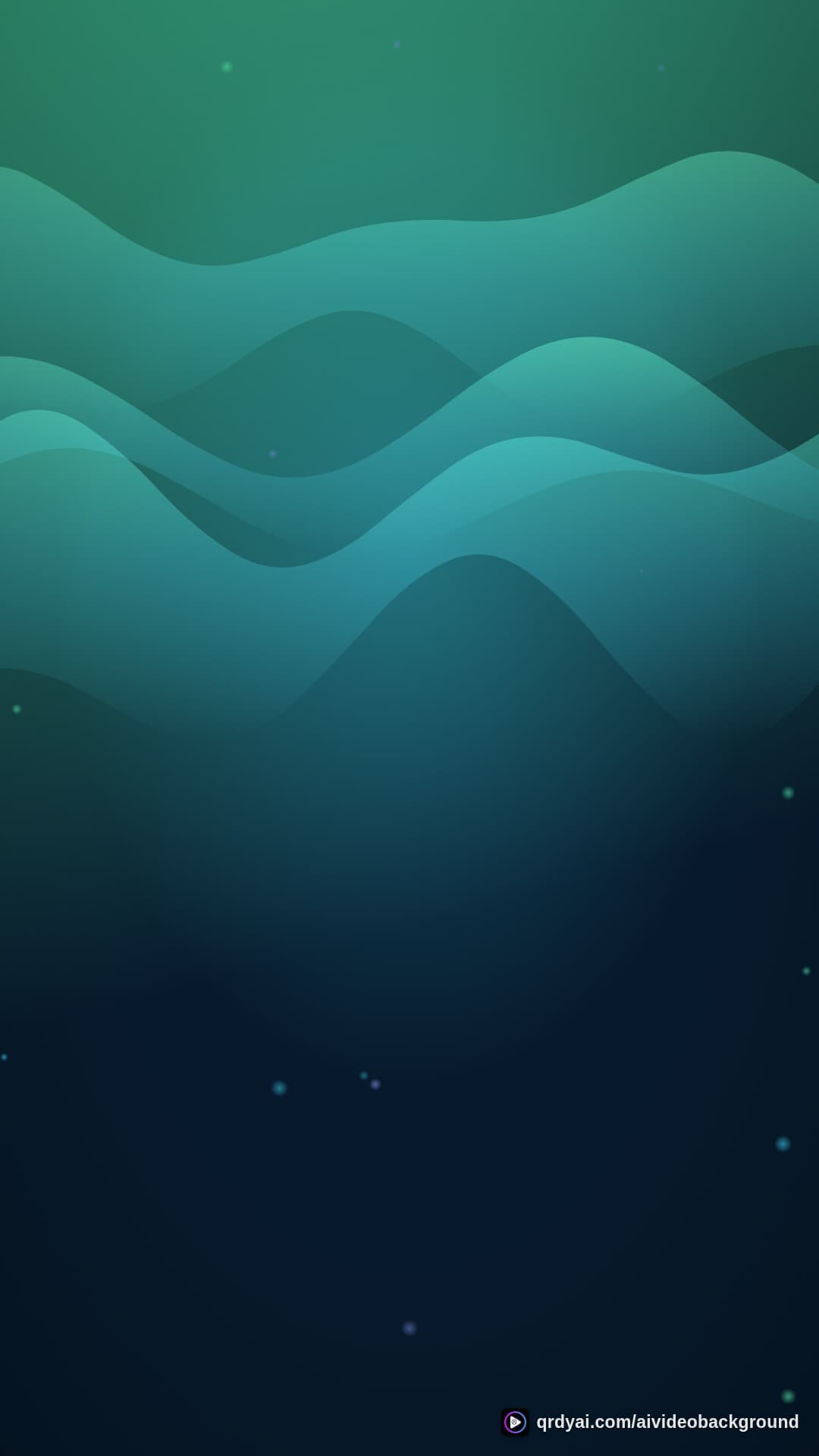 aurora breath portrait loop video background preview
