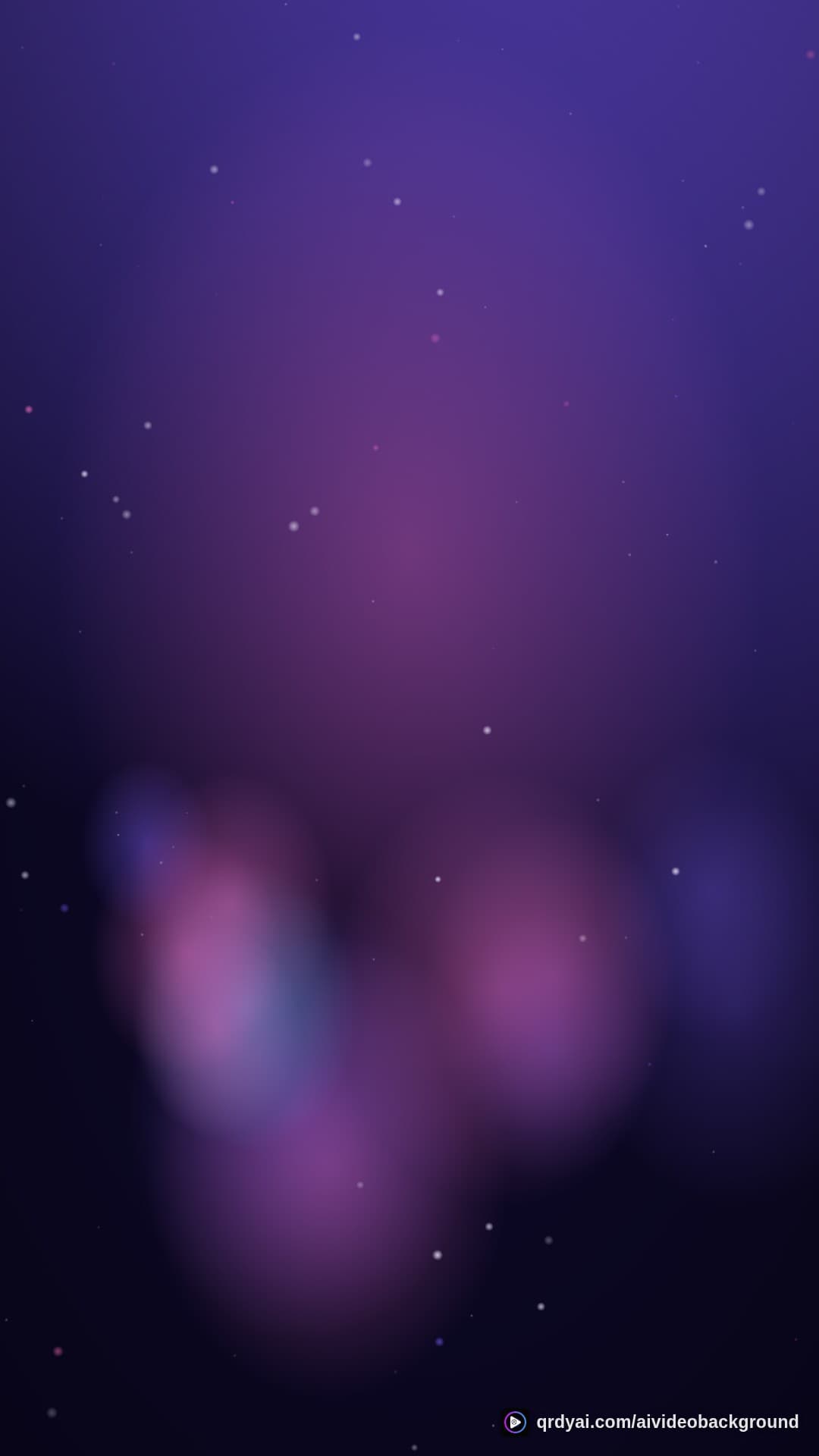 cosmos drift portrait loop video background preview