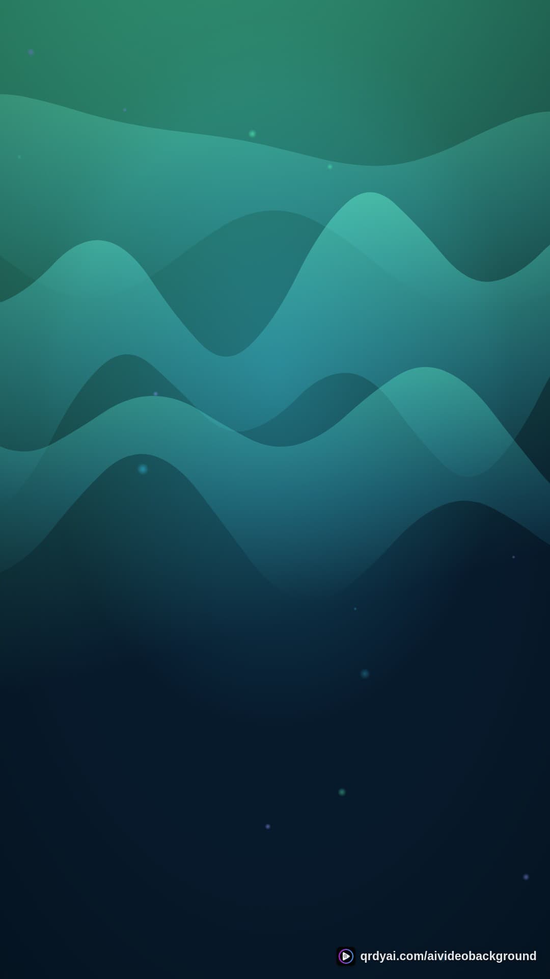 aurora breath portrait loop video background preview