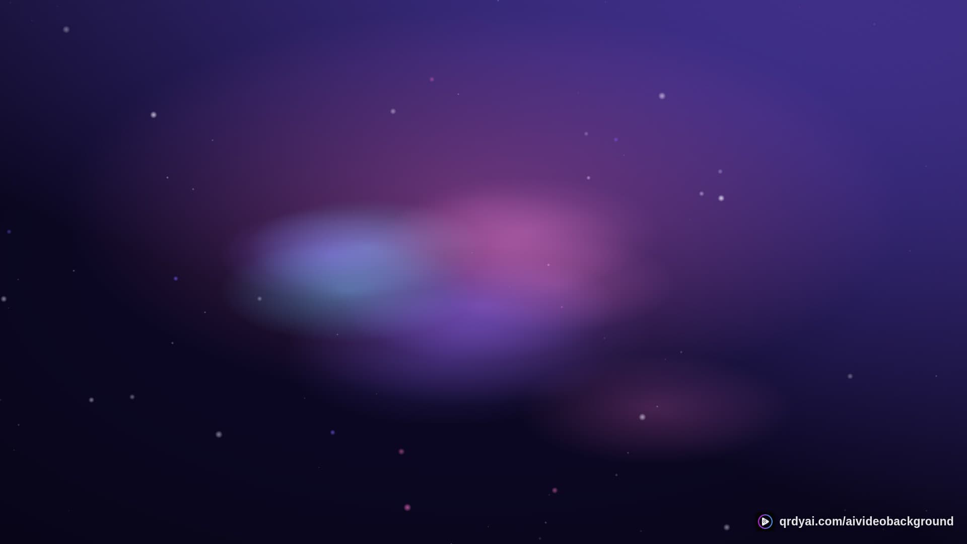 cosmos drift landscape loop video background preview