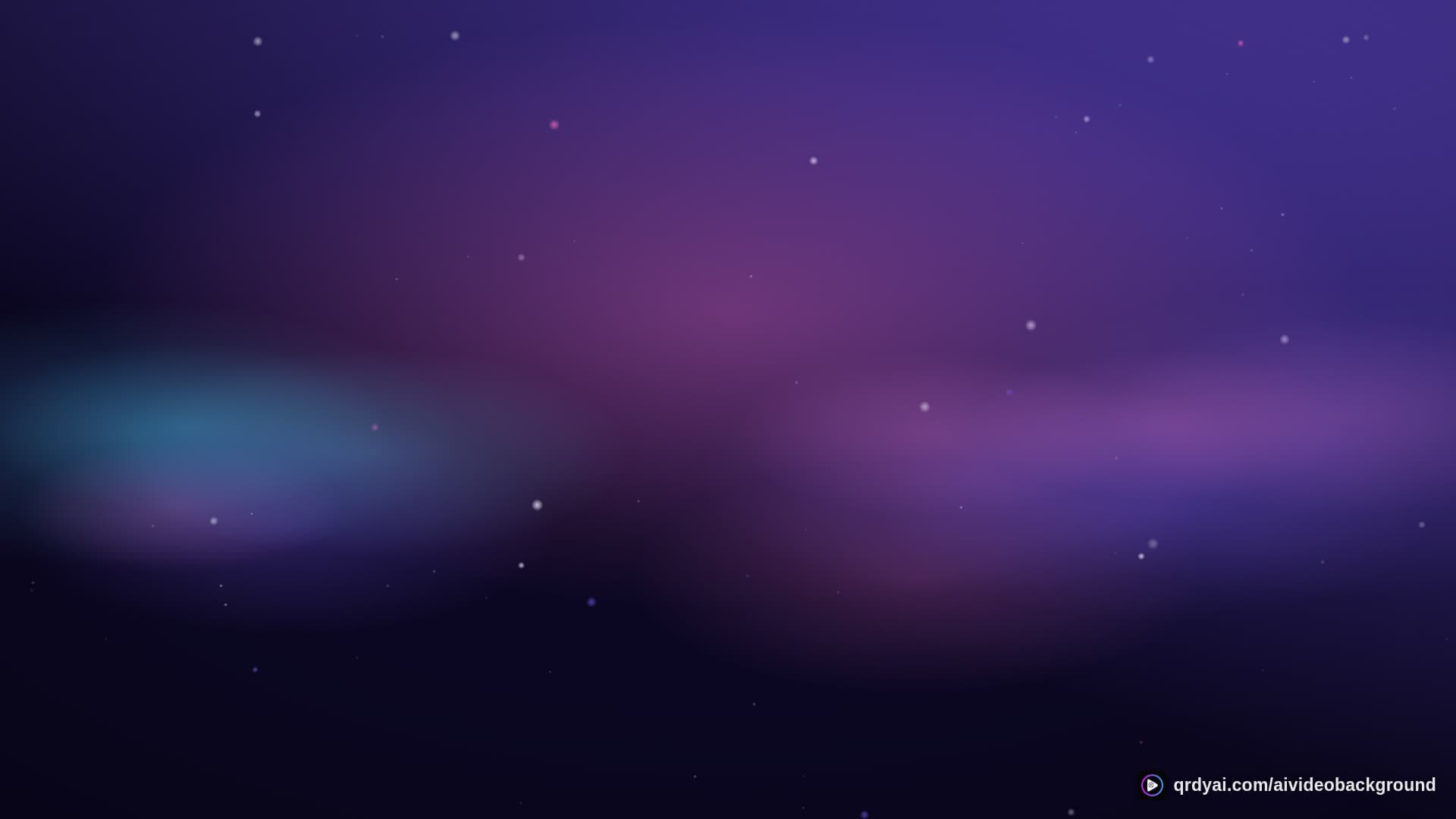 cosmos drift landscape loop video background preview