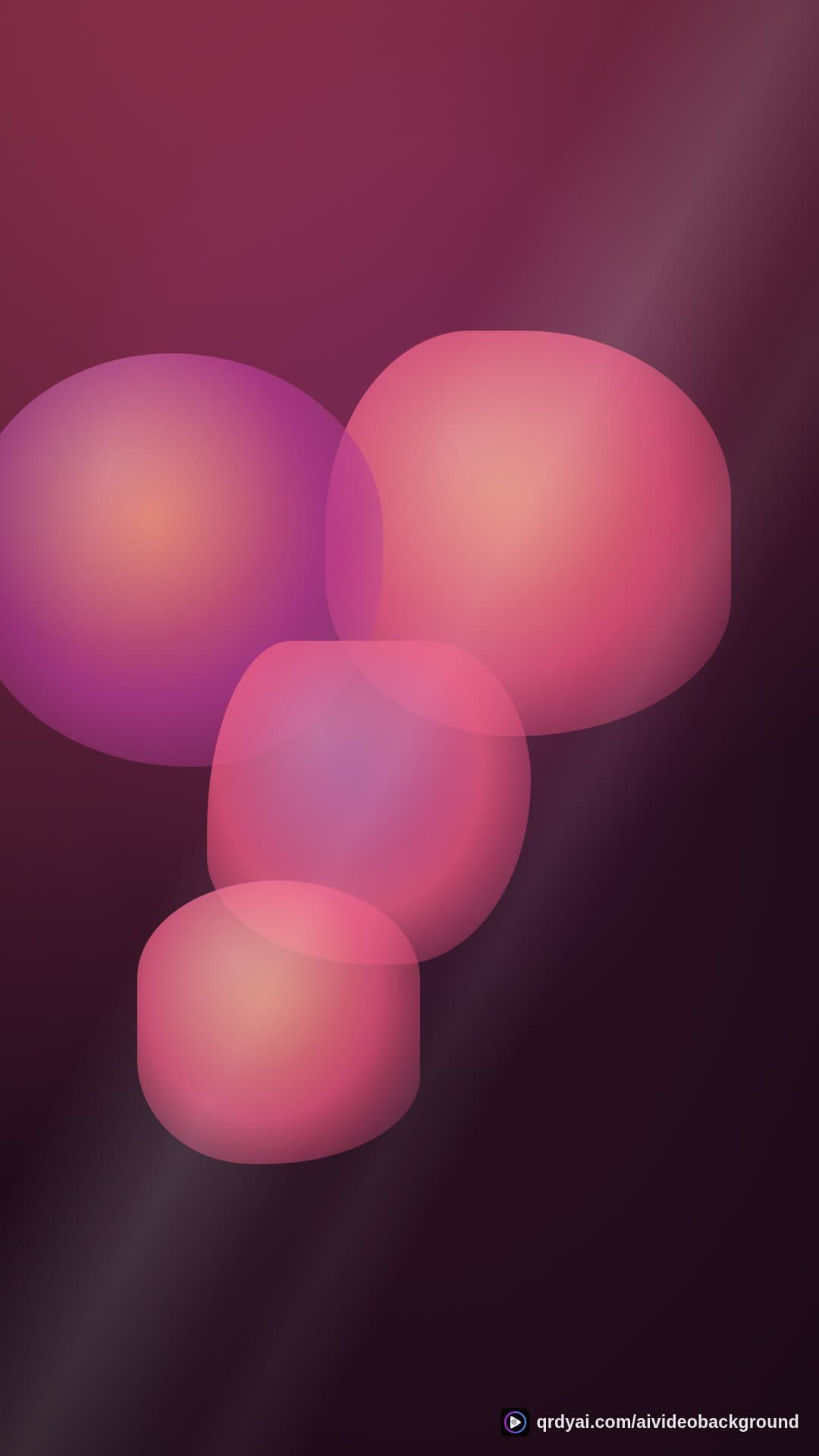 liquid melt portrait loop video background preview