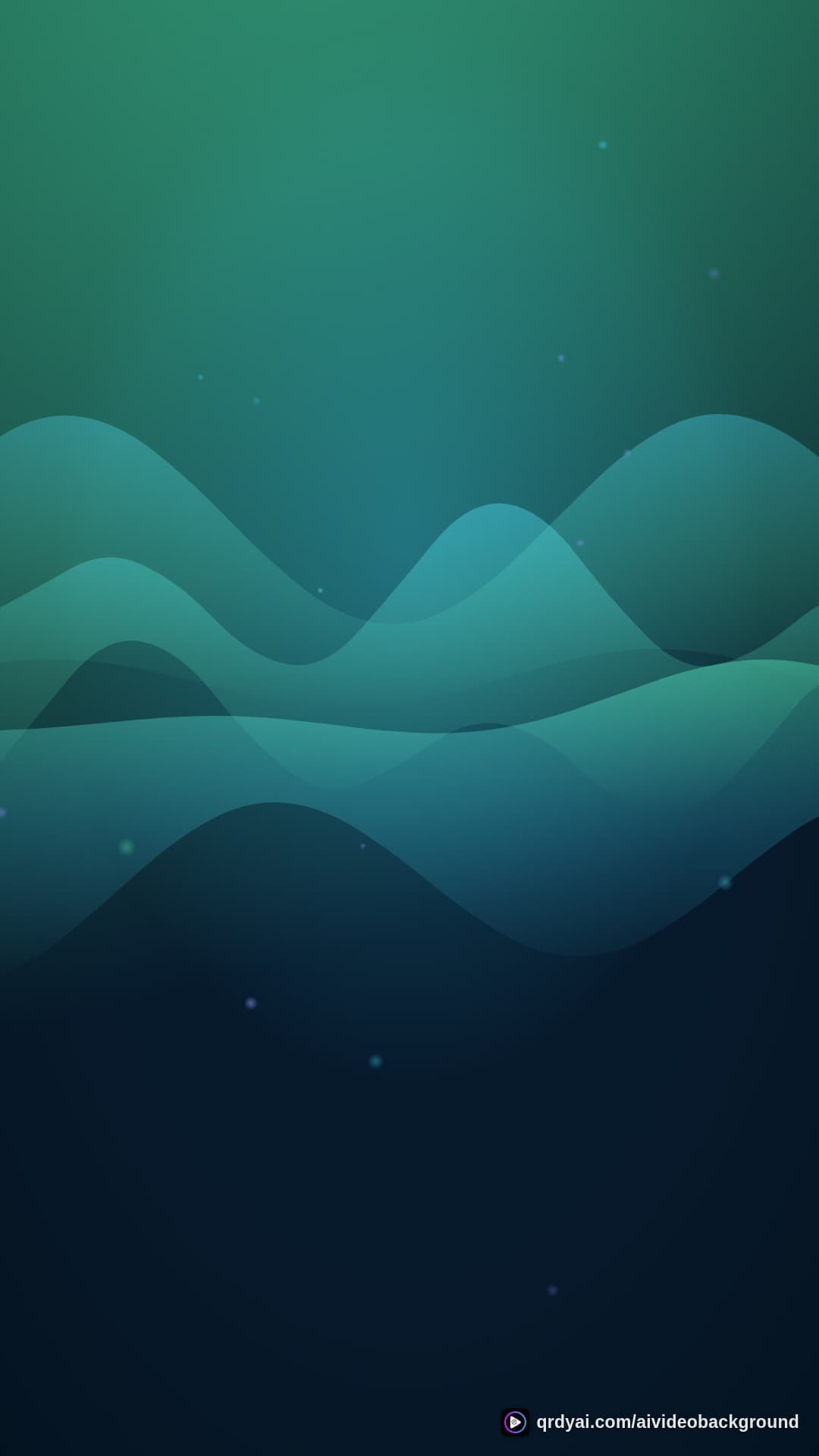 aurora breath portrait loop video background preview