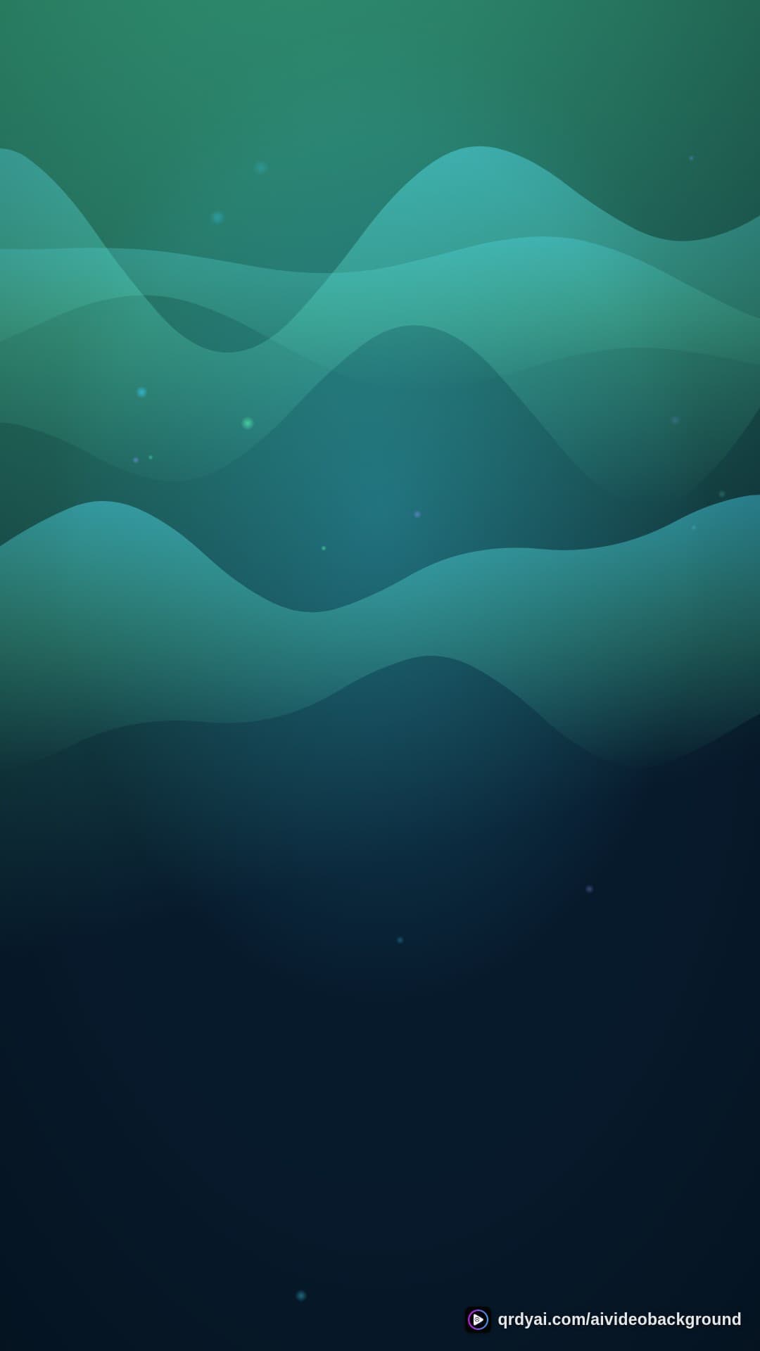 aurora breath portrait loop video background preview
