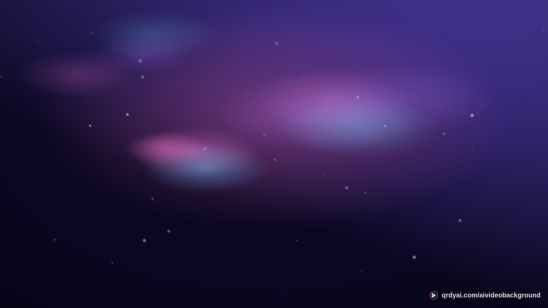 cosmos drift landscape loop video background preview