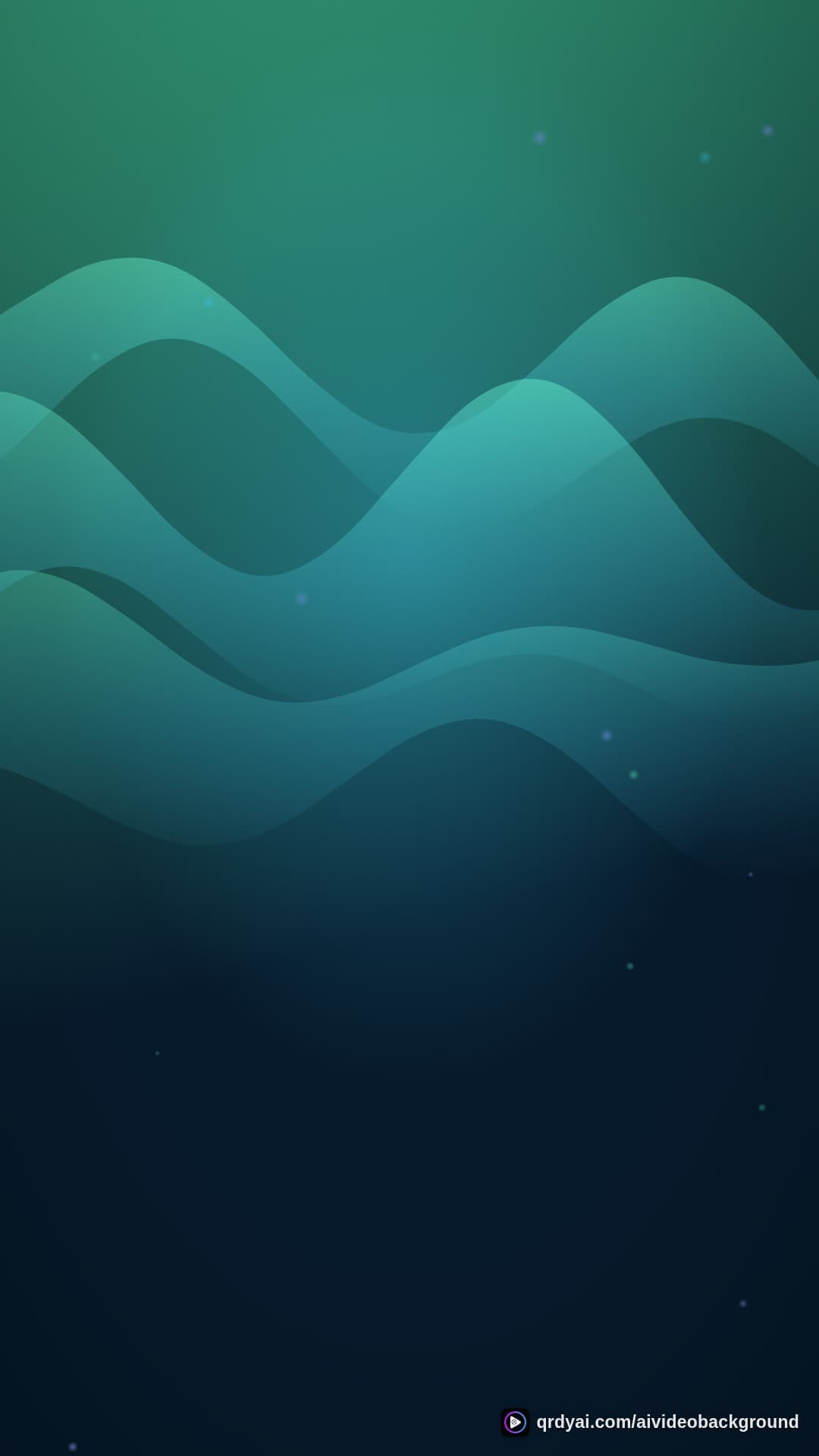 aurora breath portrait loop video background preview