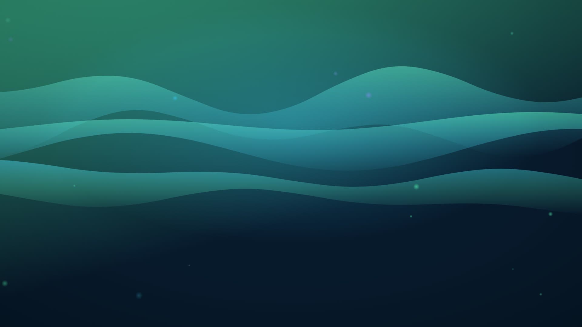 aurora breath landscape loop video background preview