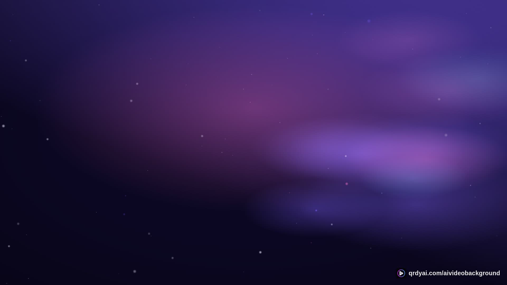 cosmos drift landscape loop video background preview