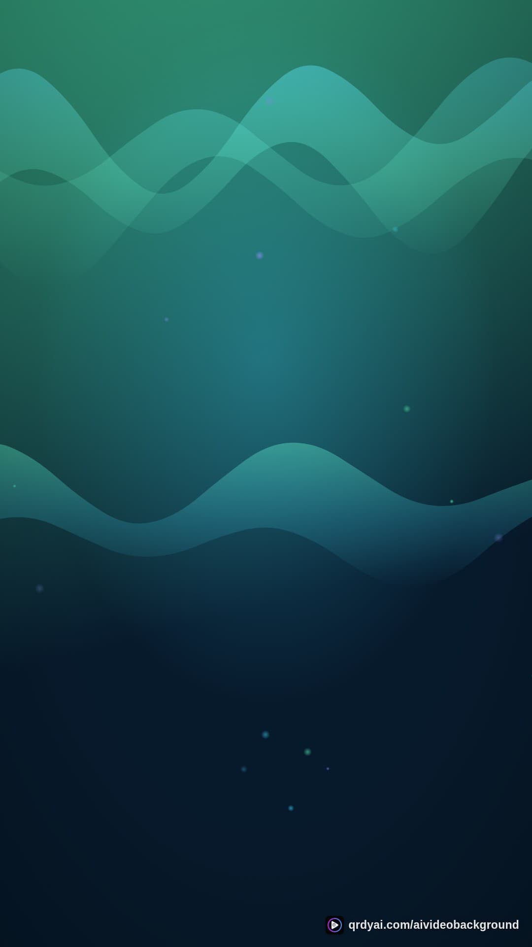aurora breath portrait loop video background preview