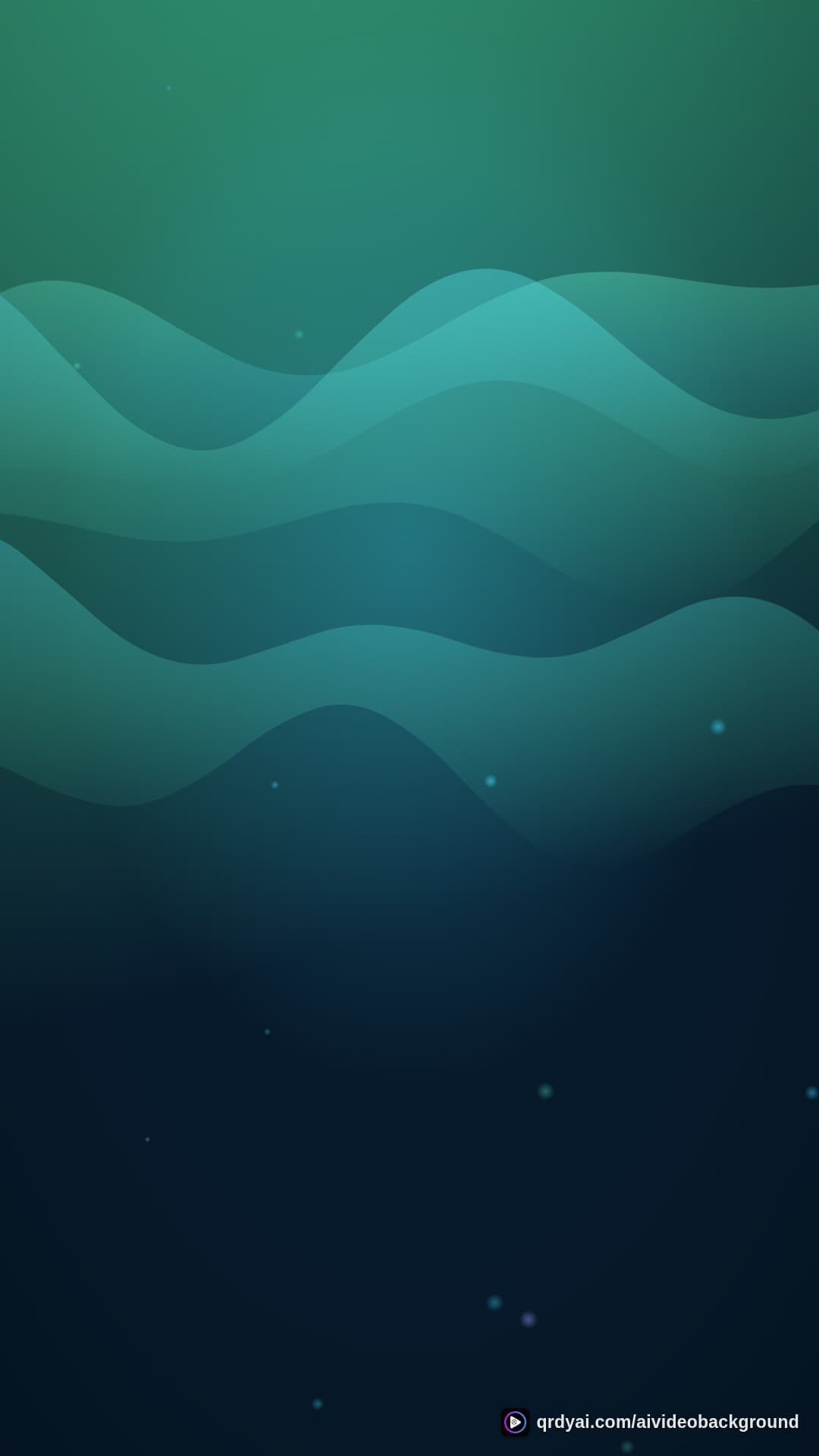 aurora breath portrait loop video background preview