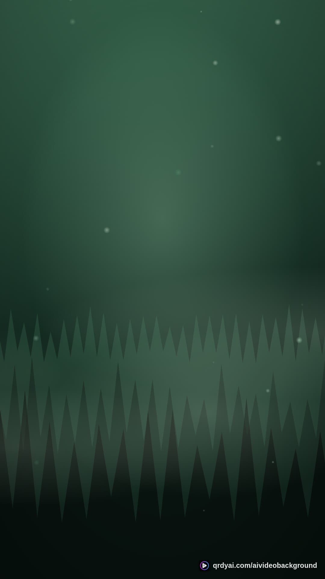 forest mist portrait loop video background preview