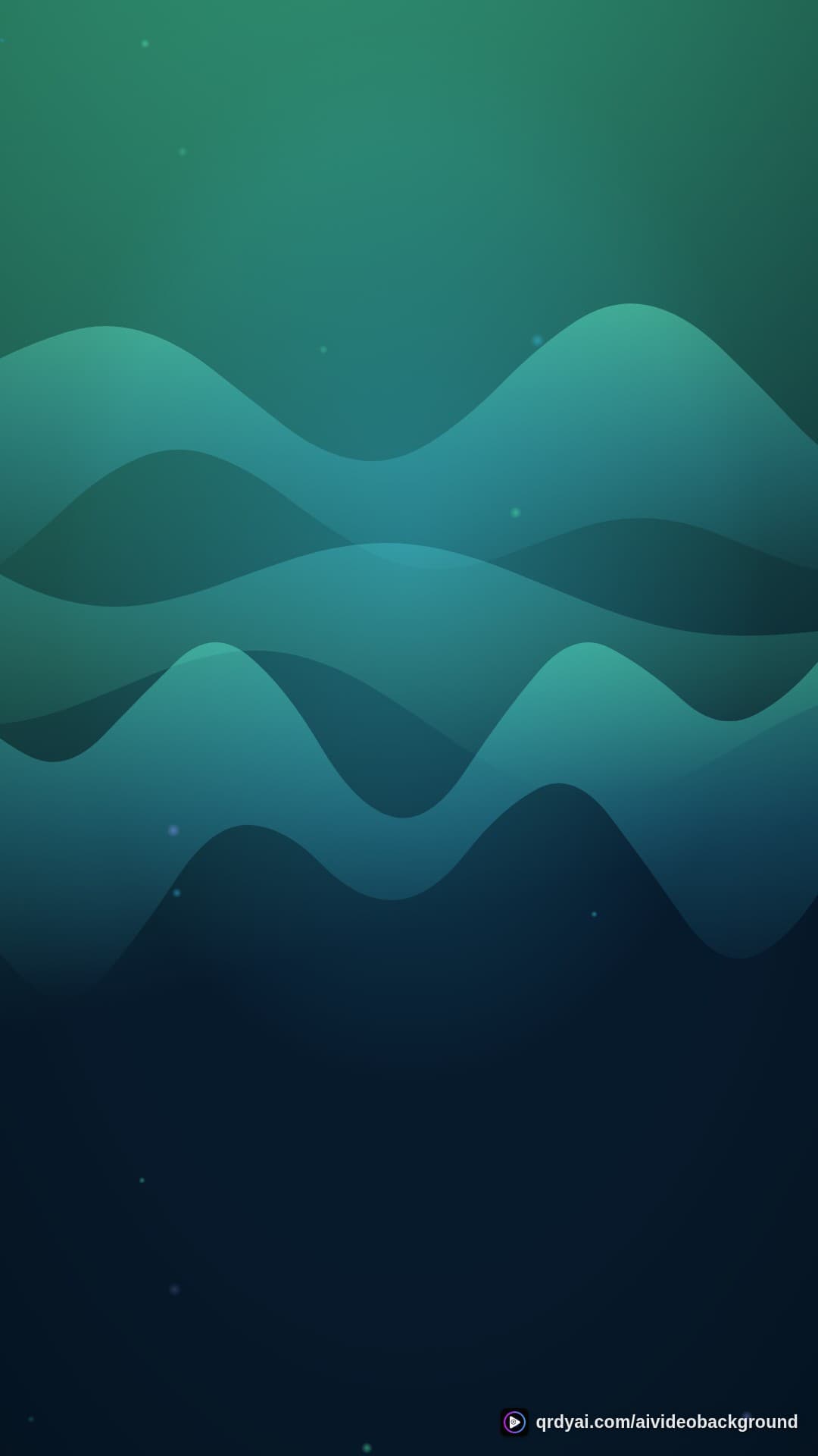 aurora breath portrait loop video background preview