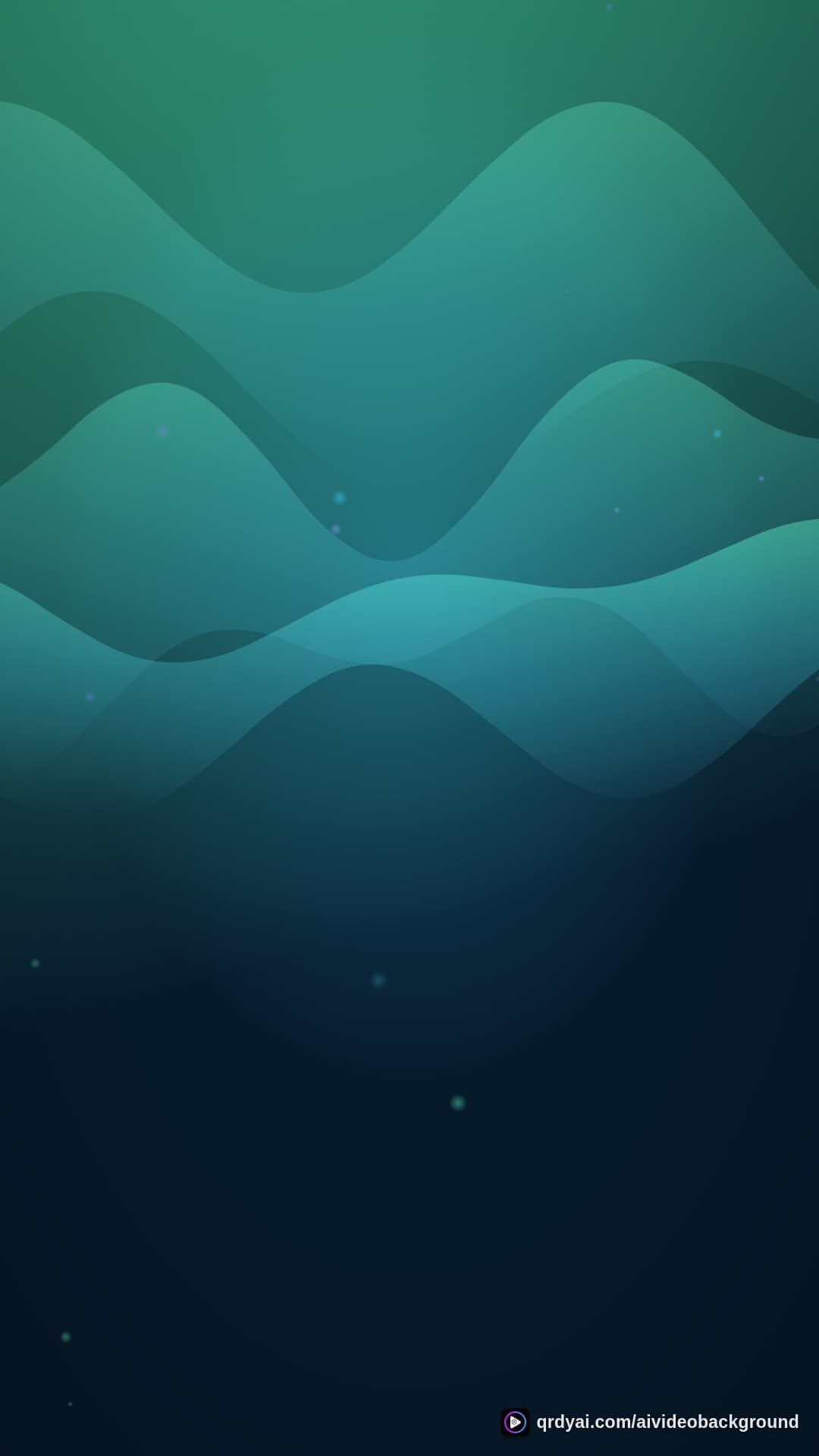 aurora breath portrait loop video background preview