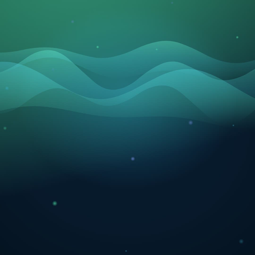 aurora breath square loop video background preview