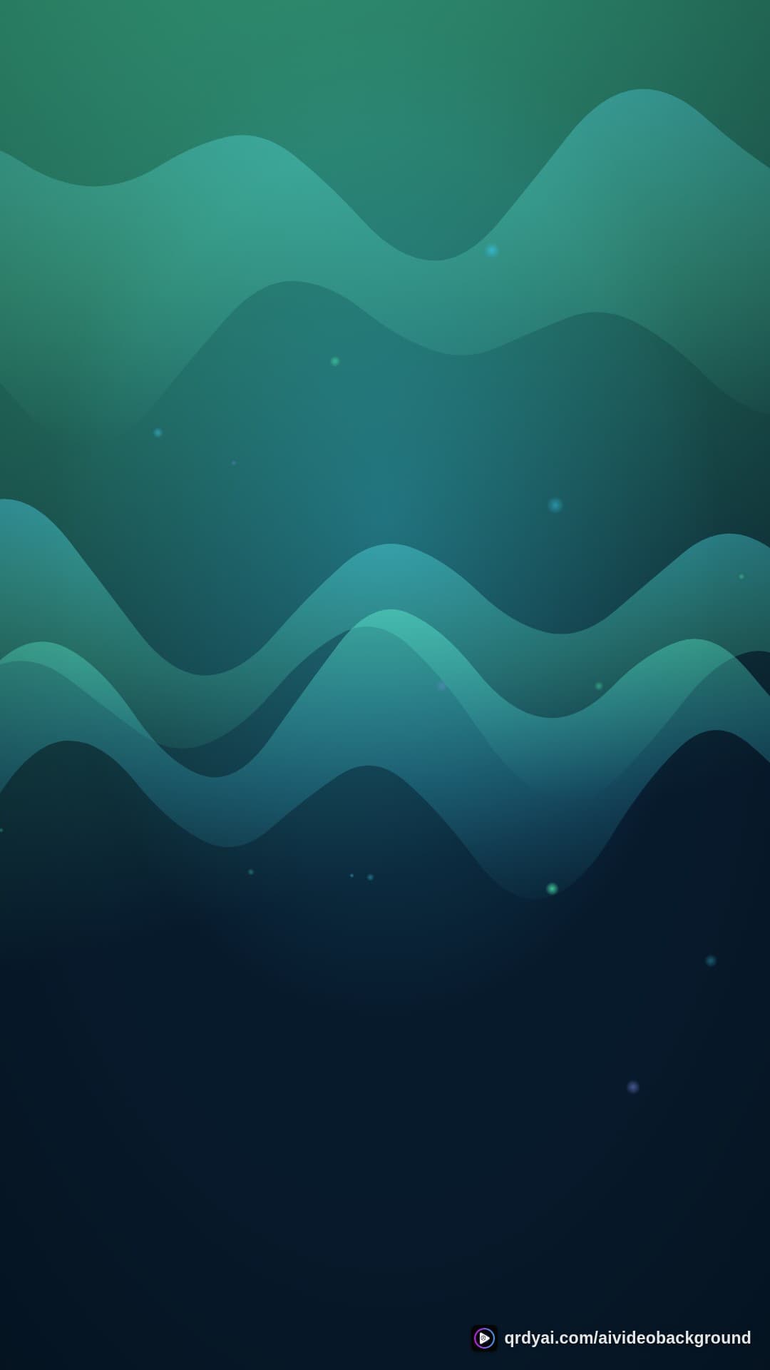 aurora breath portrait loop video background preview