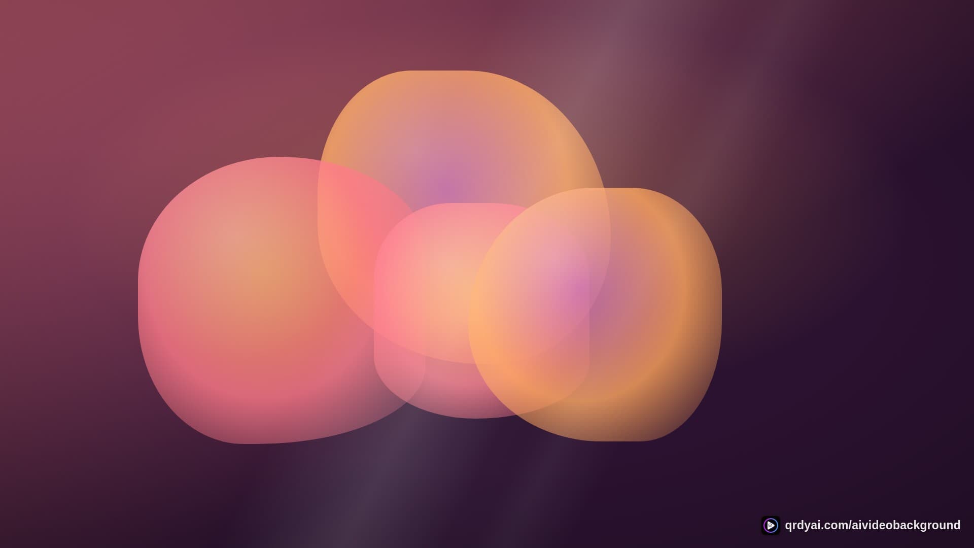 liquid melt landscape loop video background preview