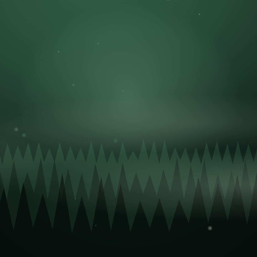 forest mist square loop video background preview
