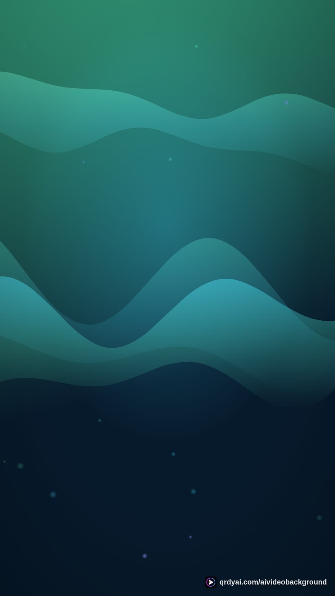 aurora breath portrait loop video background preview