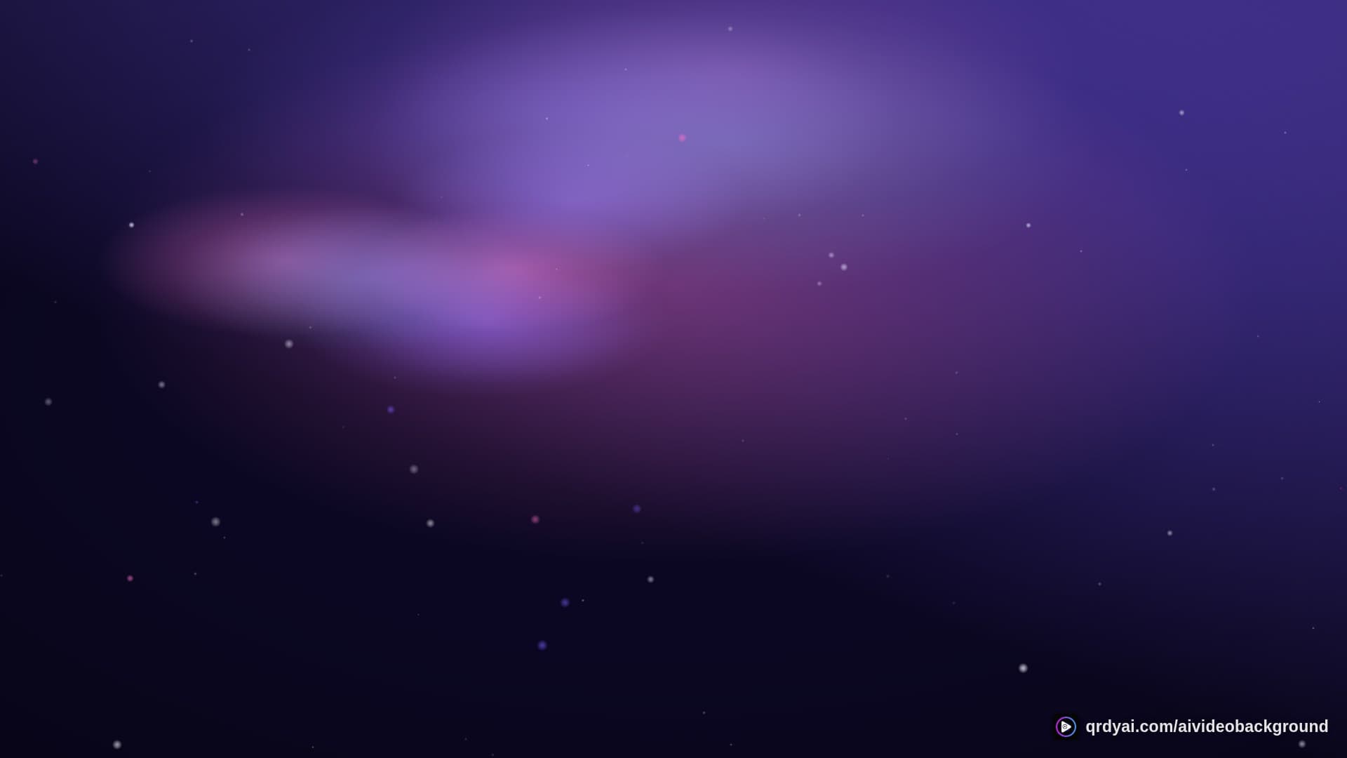 cosmos drift landscape loop video background preview