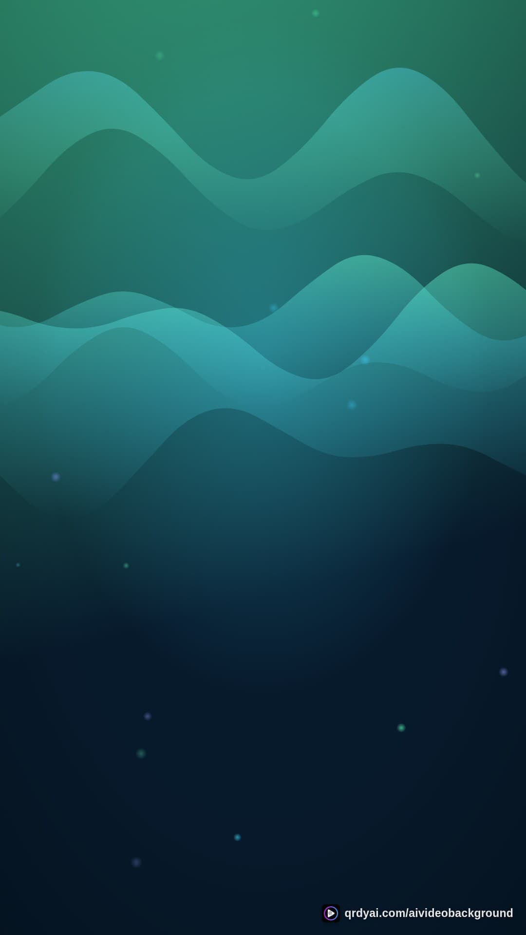 aurora breath portrait loop video background preview
