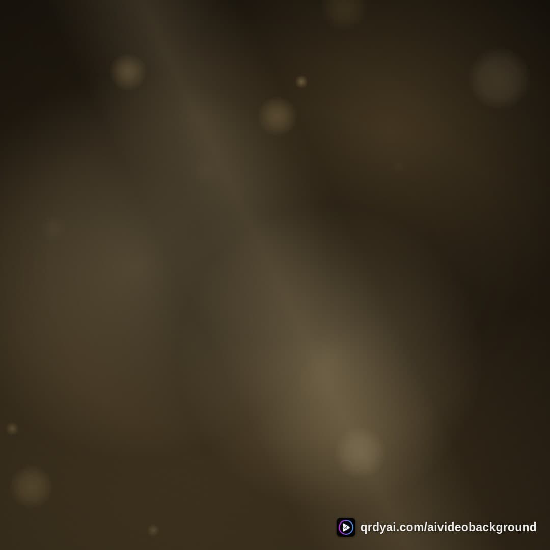 luxe champagne bokeh square loop video background preview