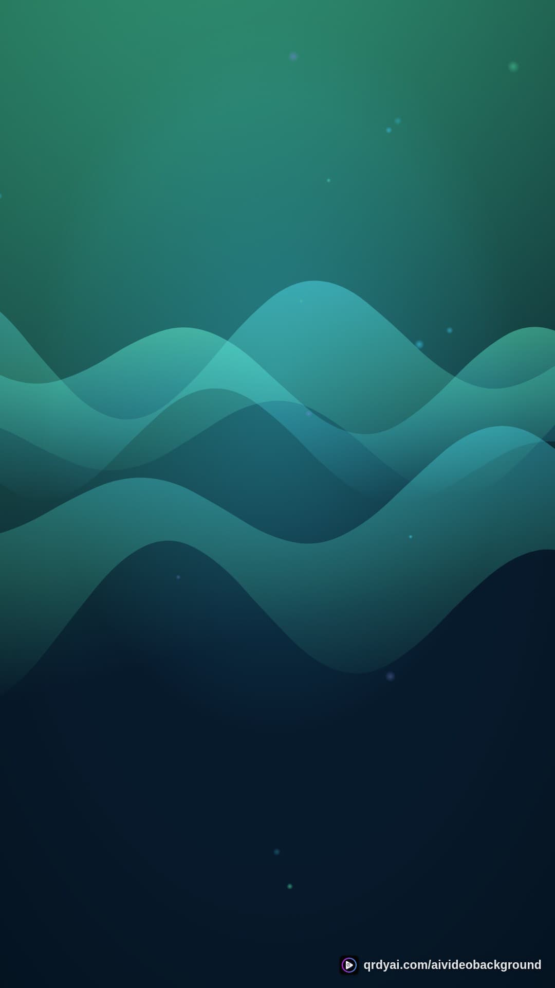 aurora breath portrait loop video background preview