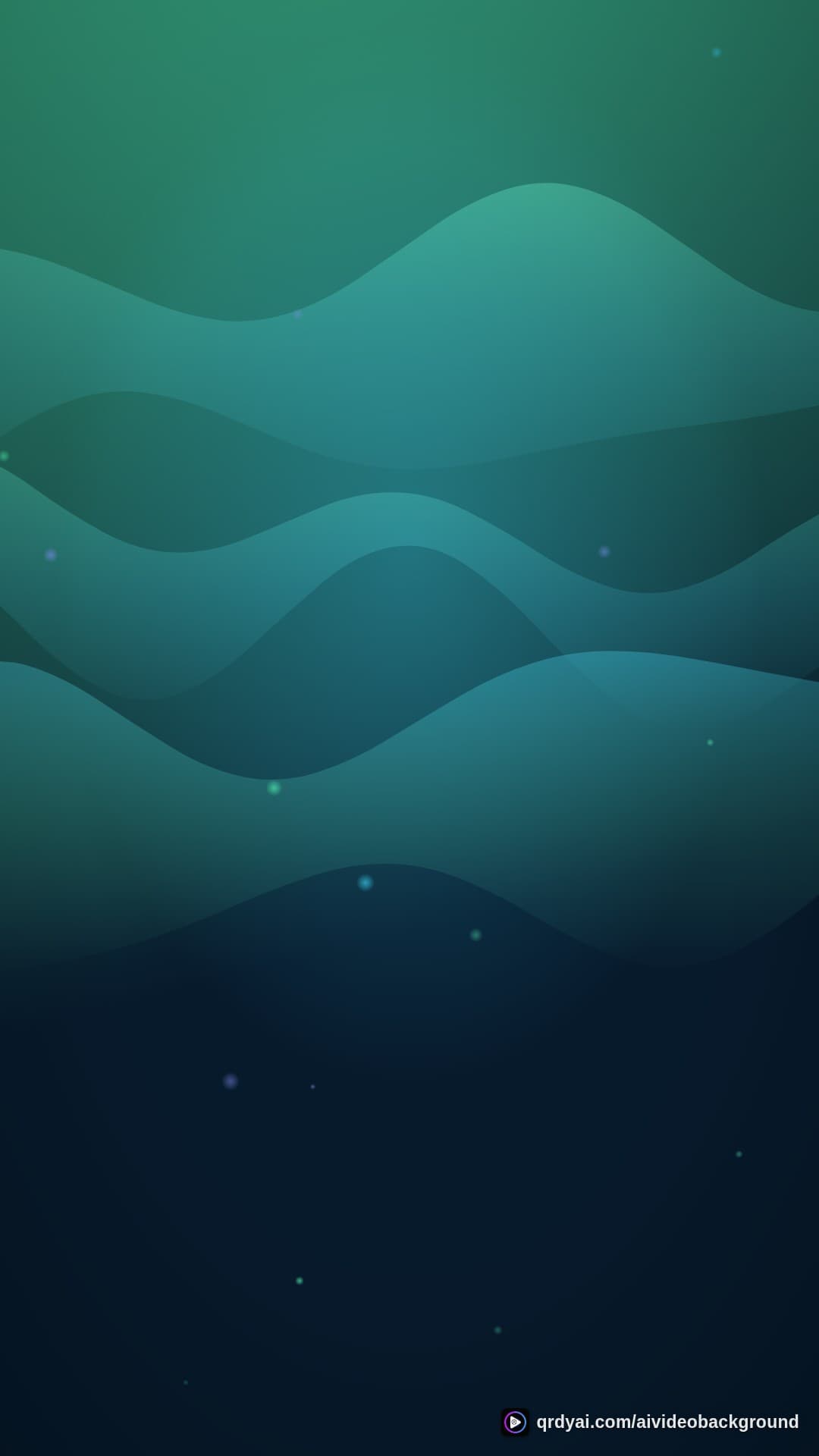 aurora breath portrait loop video background preview