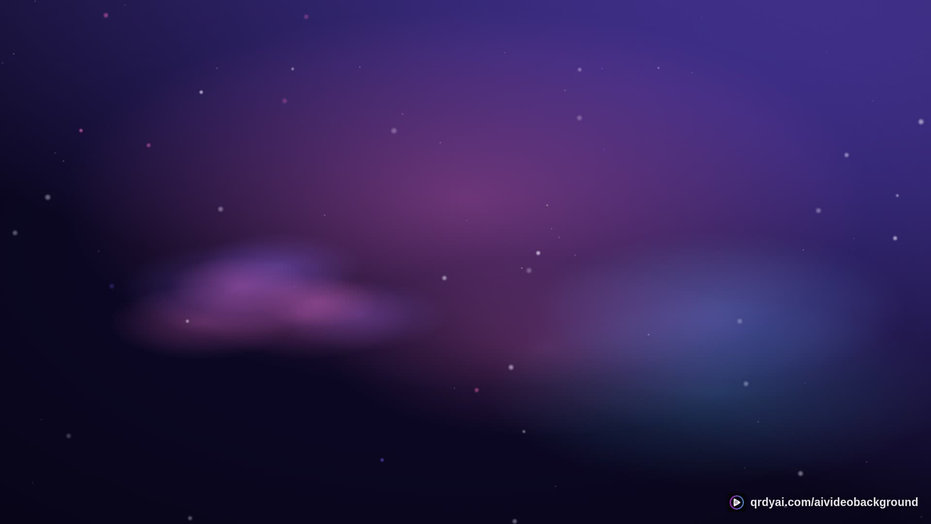 cosmos drift landscape loop video background preview