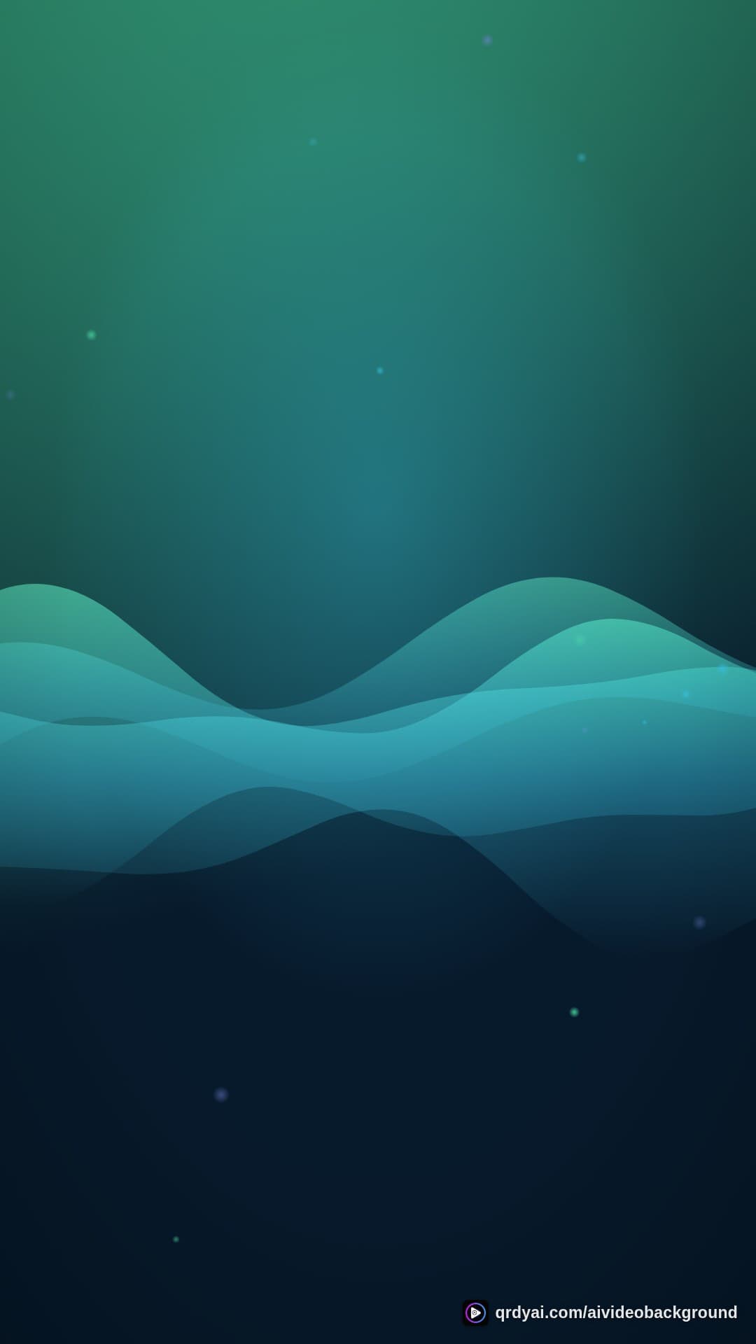 aurora breath portrait loop video background preview