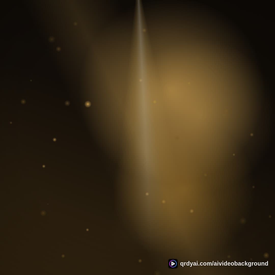 luxe gold square loop video background preview